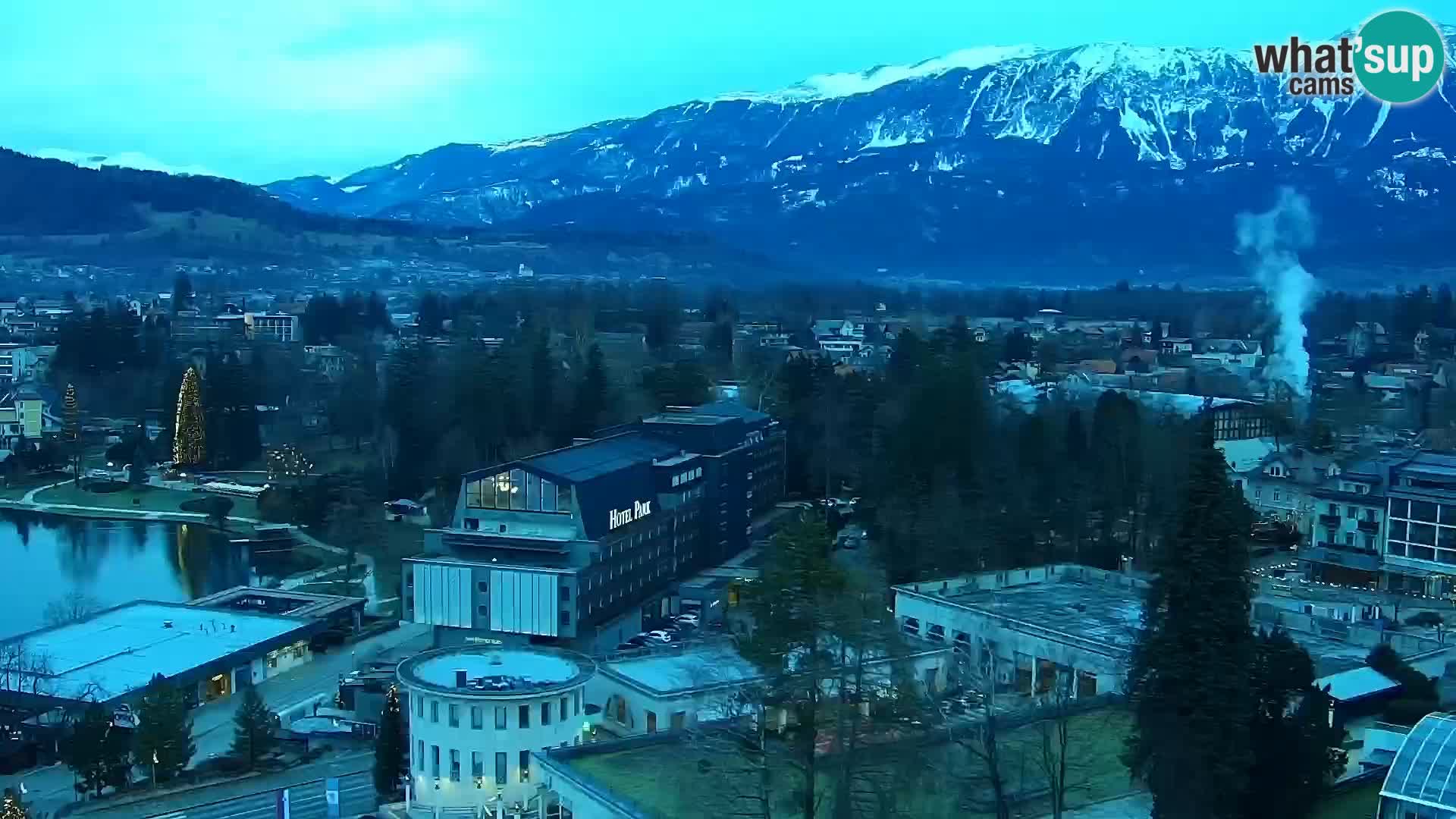 Panorama del lago Bled