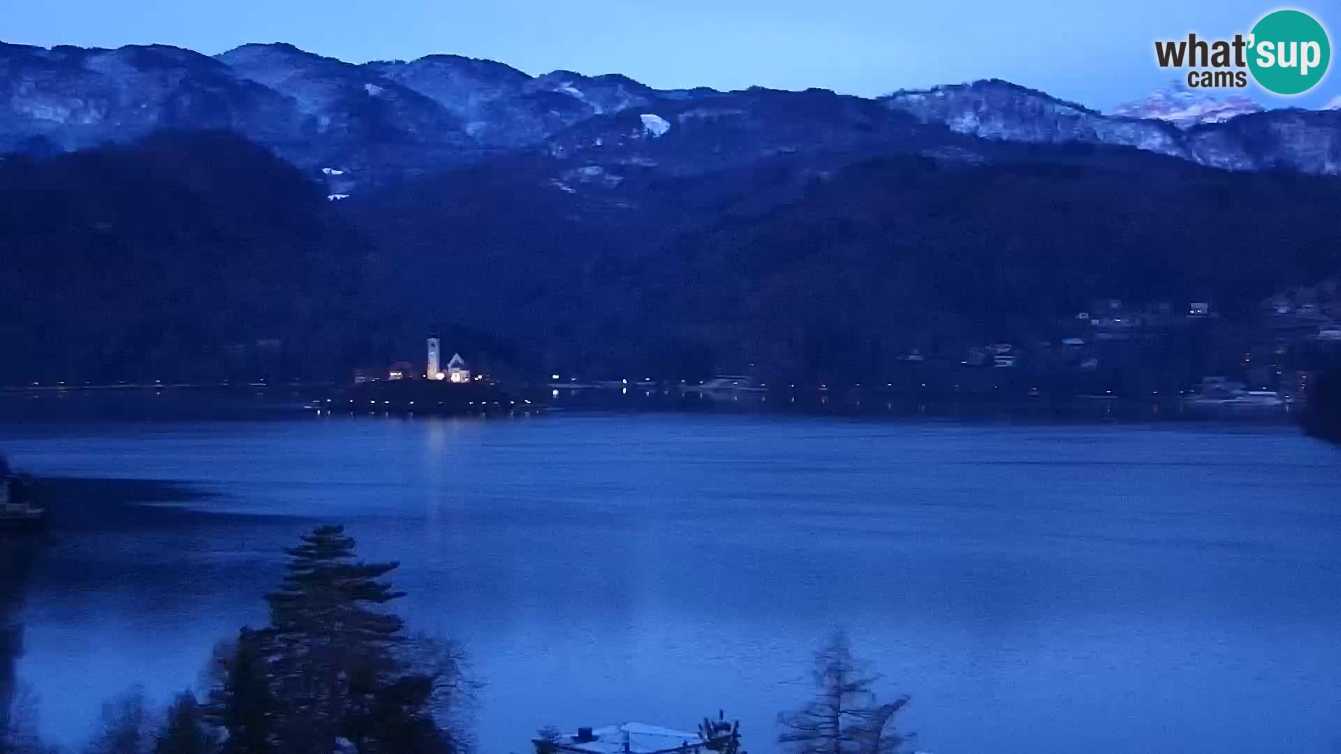 Panorama des Sees Bled