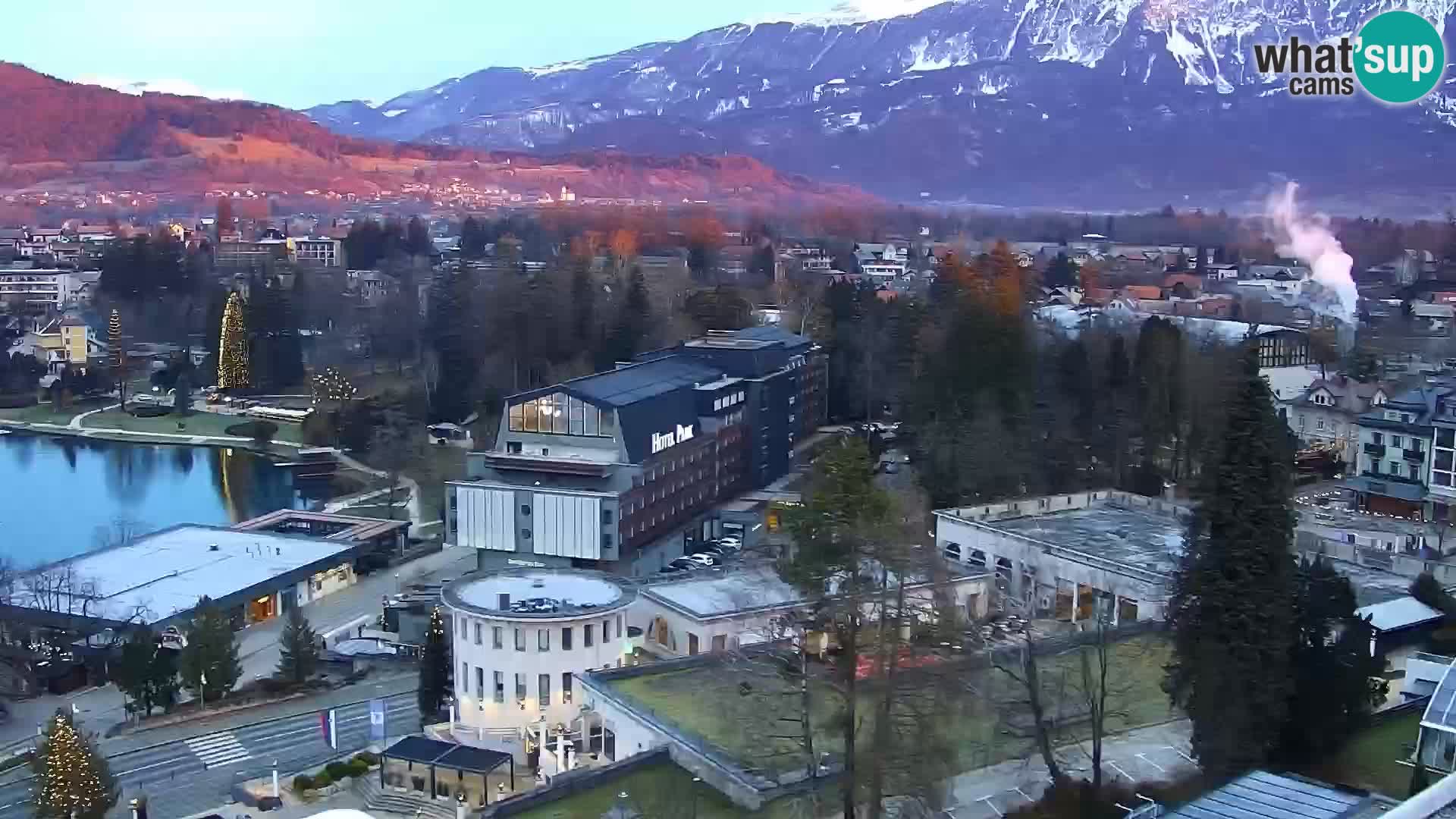 Panorama del lago Bled