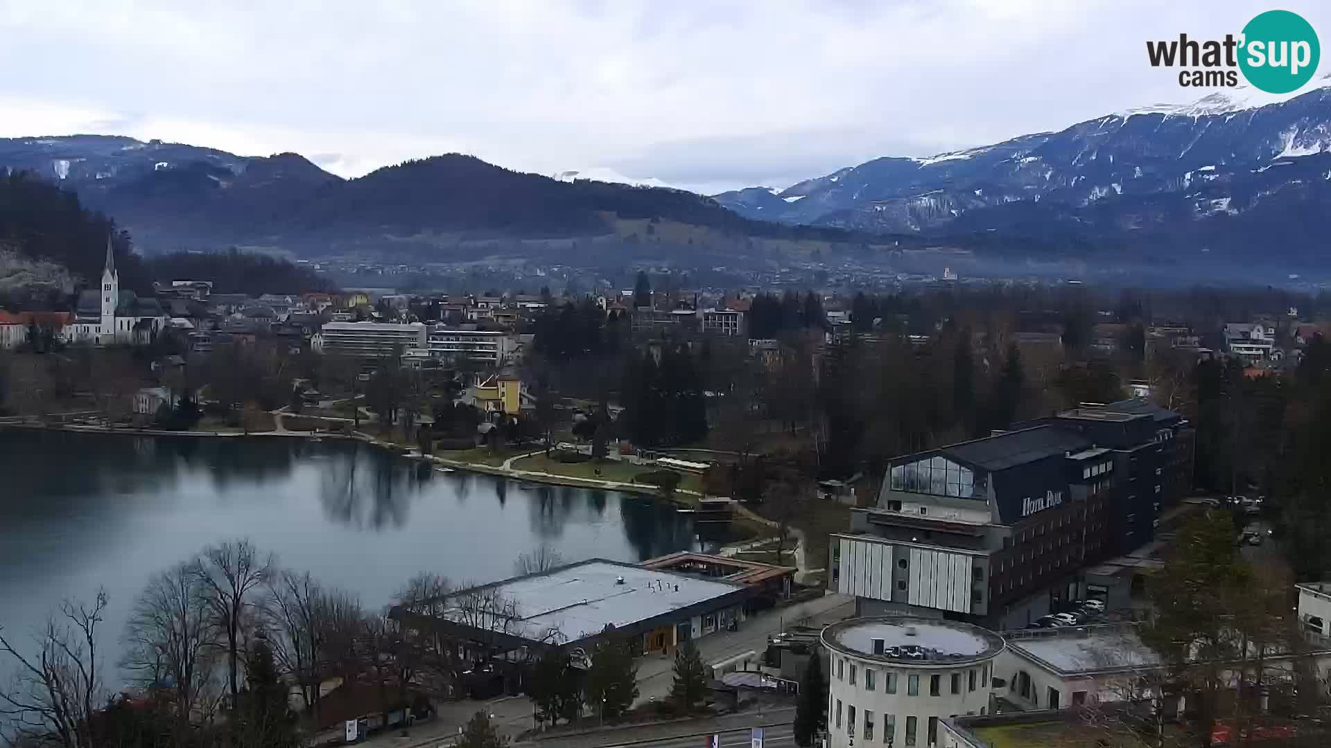 Panorama du lac de Bled