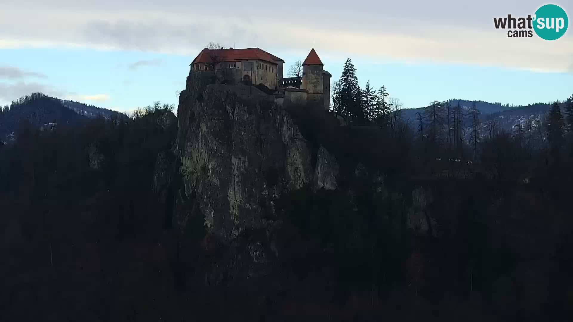 Panorama del lago Bled