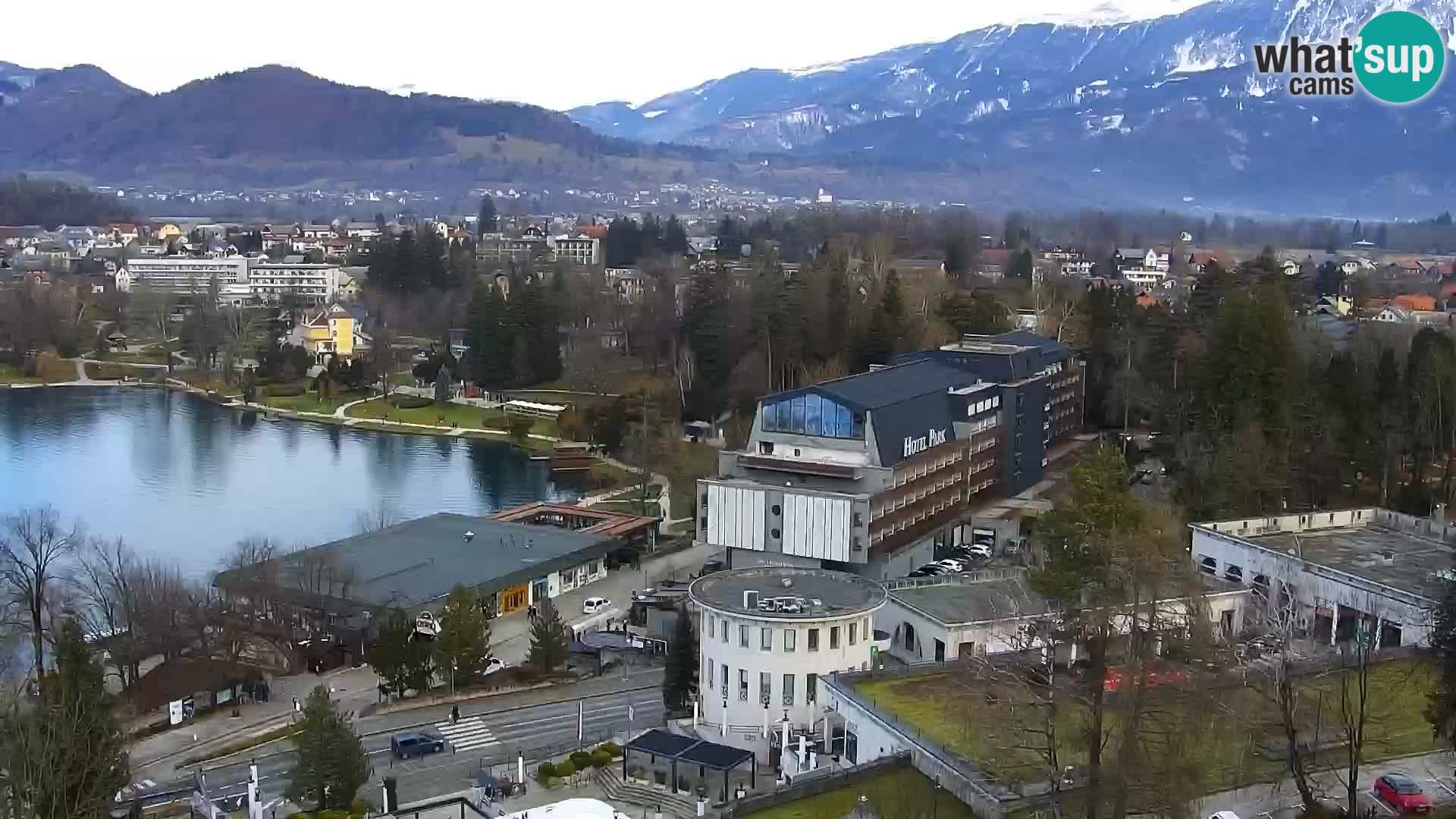 Panorama del lago Bled