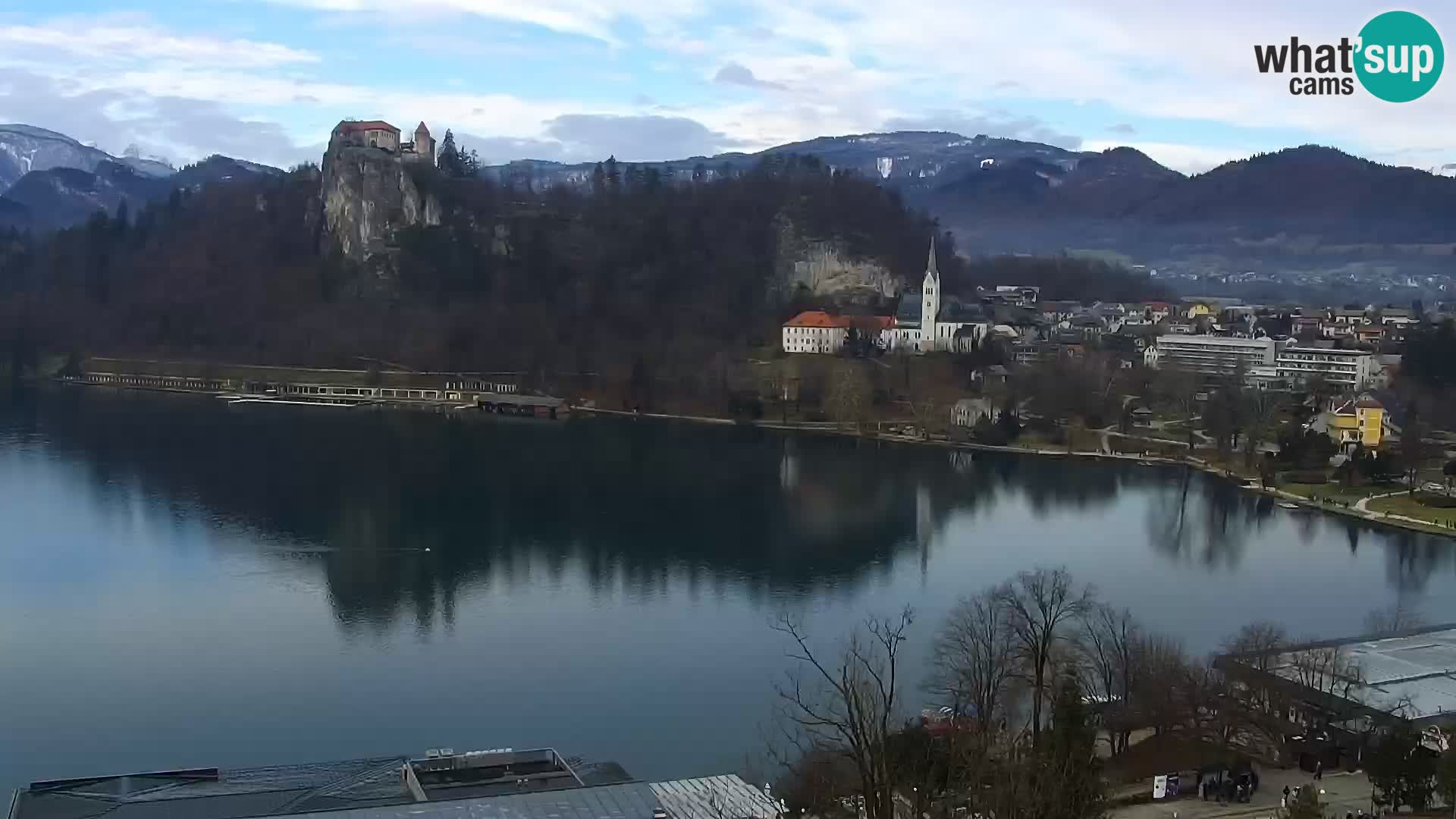 Panorama des Sees Bled