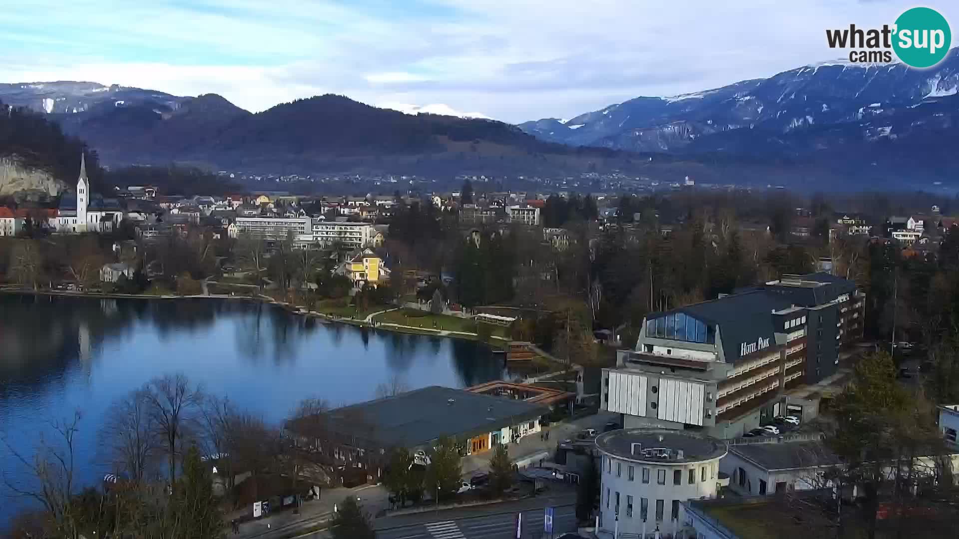 Panorama du lac de Bled