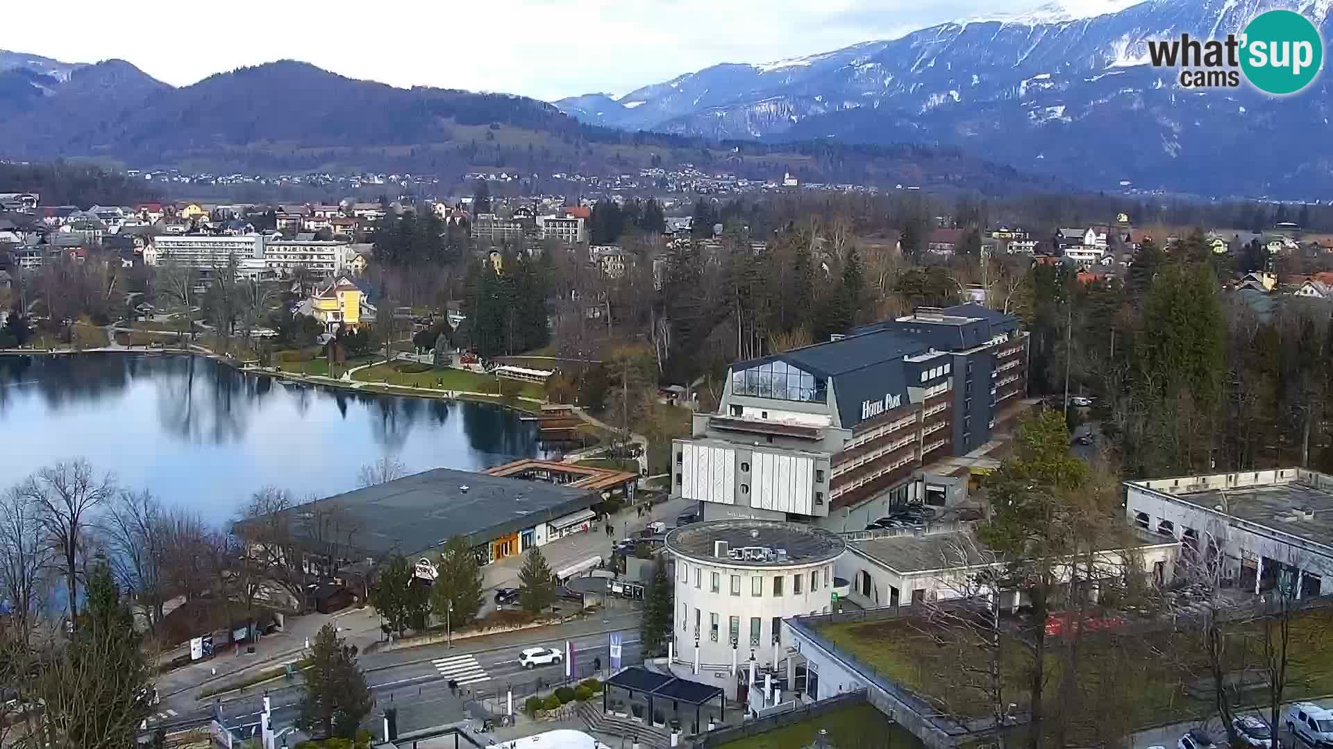 Panorama del lago Bled