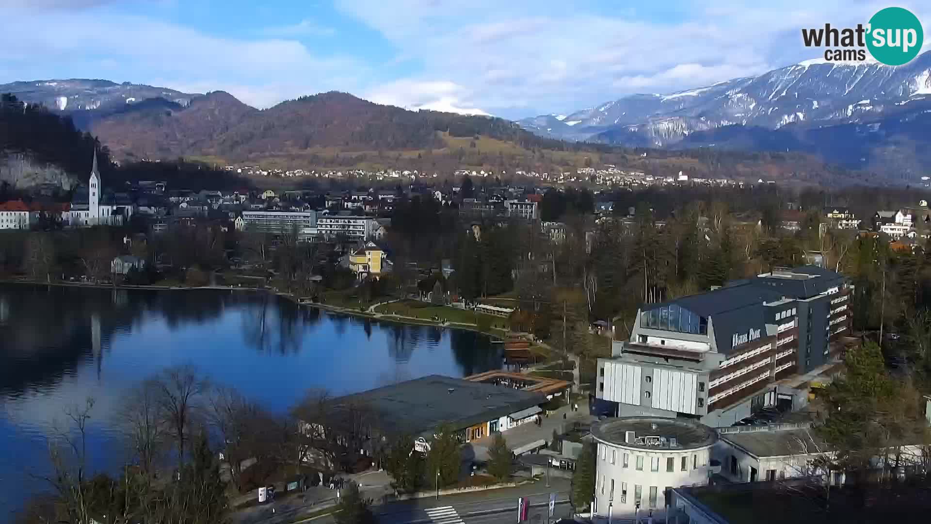 Panorama du lac de Bled