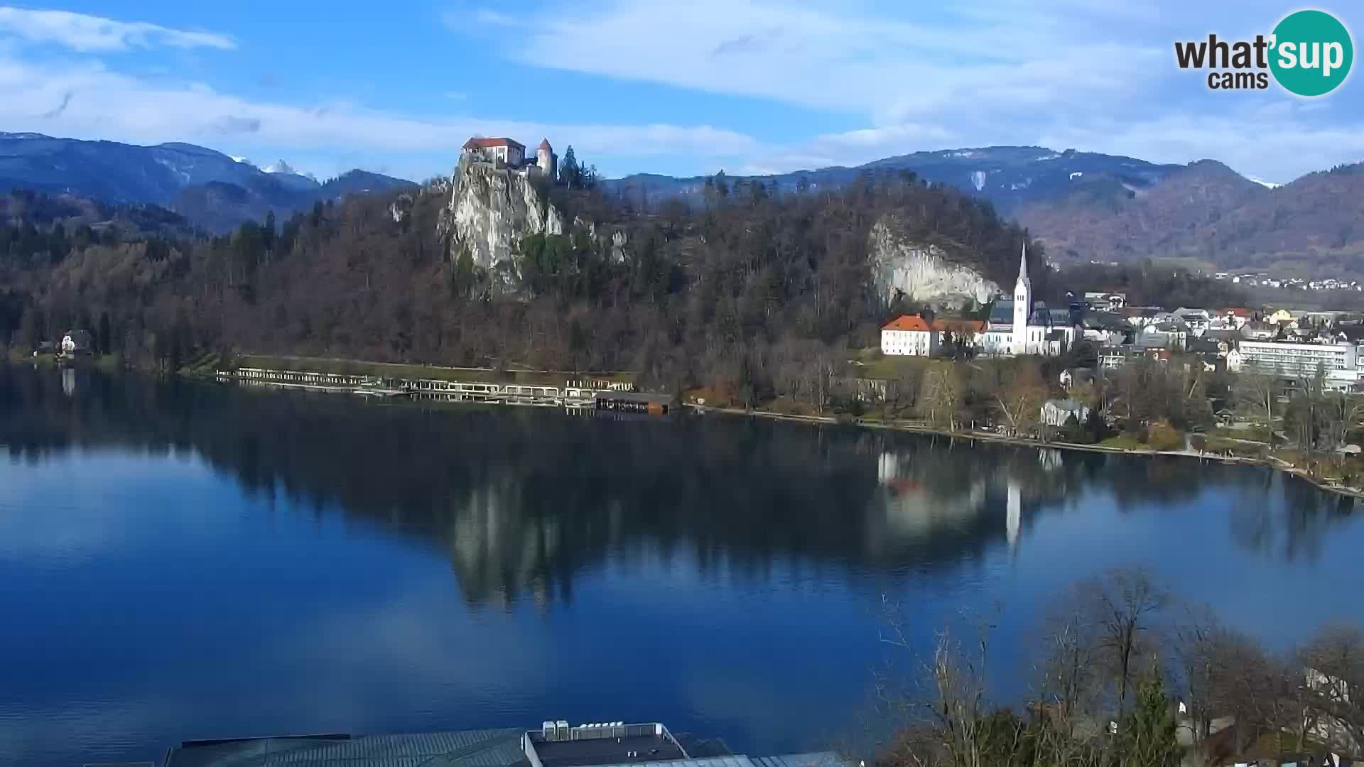 Panorama du lac de Bled