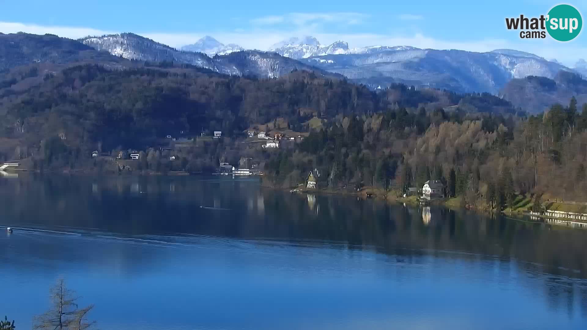 Panorama del lago Bled