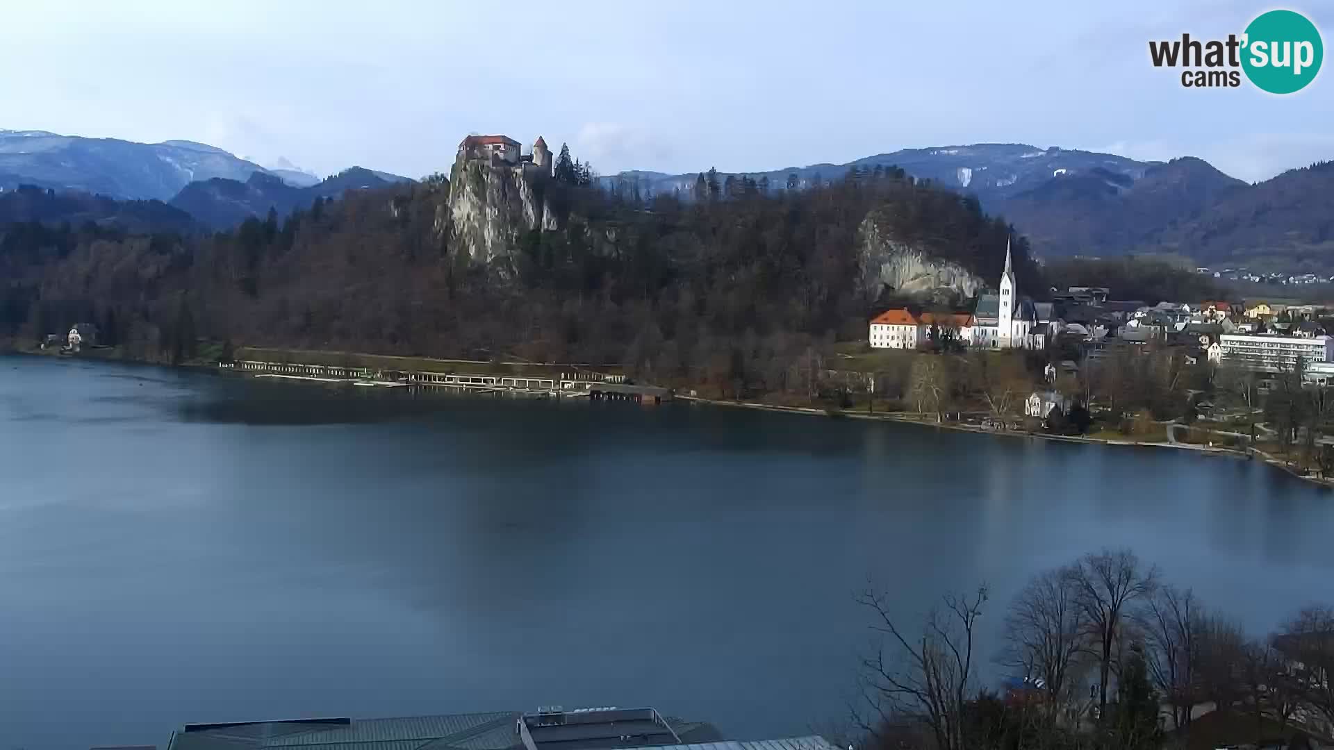 Panorama Blejskega jezera