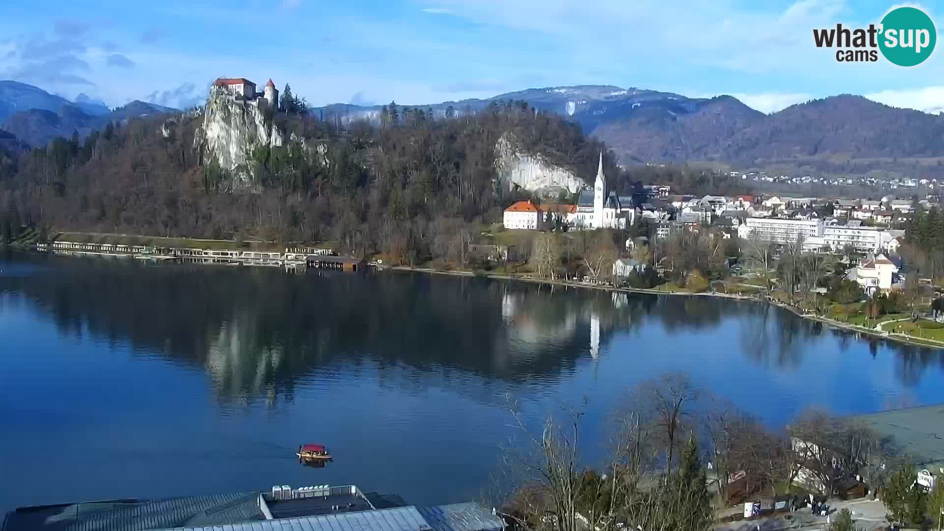 Panorama del lago Bled