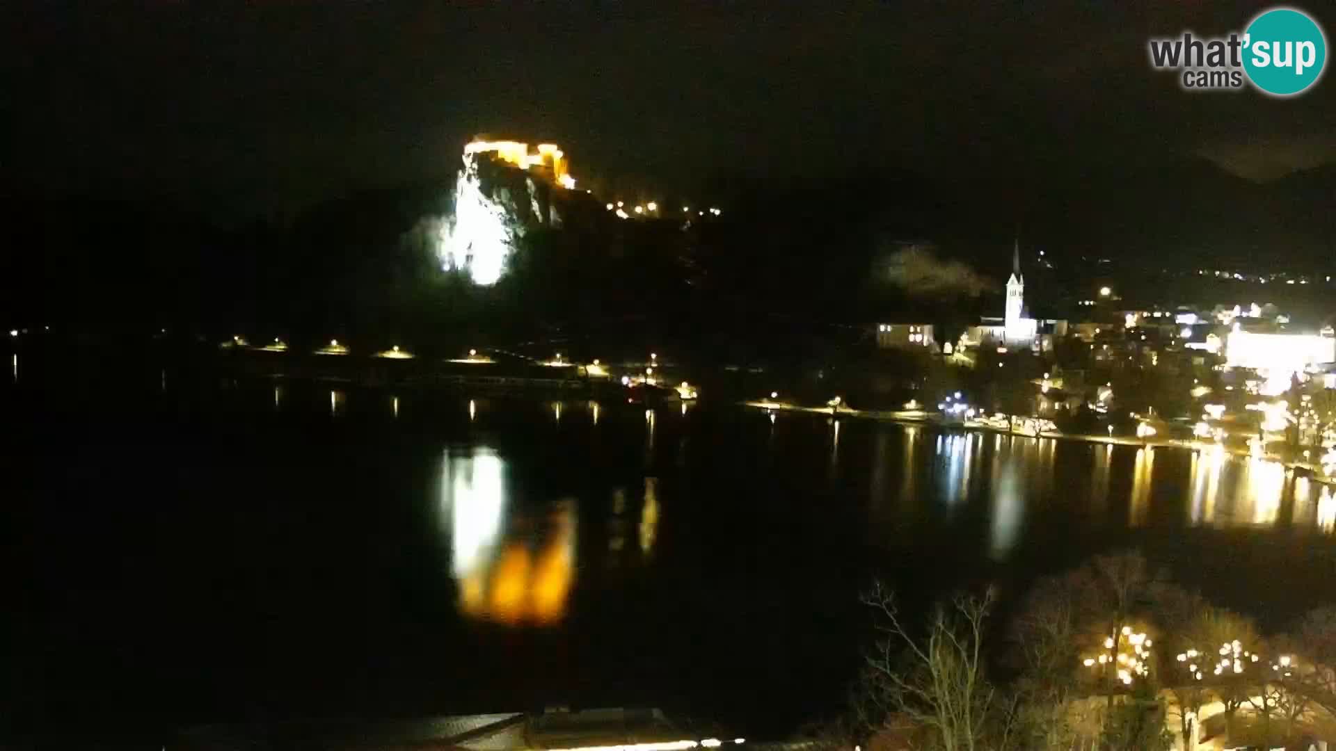 Panorama del lago Bled