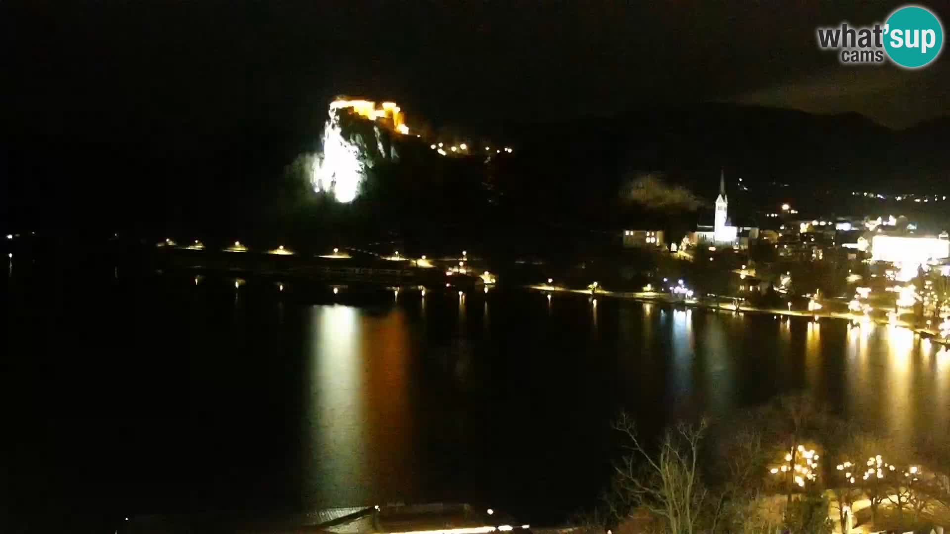 Panorama del lago Bled