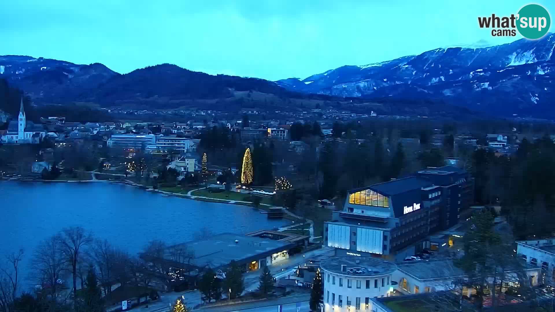 Panorama des Sees Bled