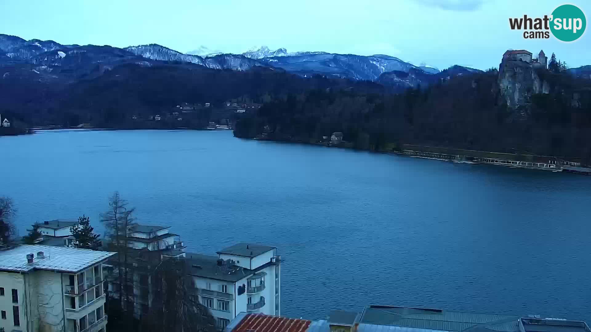 Panorama des Sees Bled