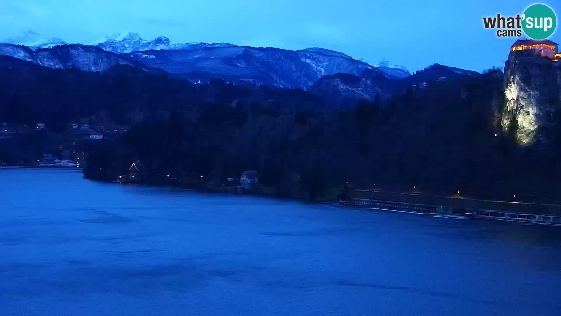 Panorama du lac de Bled