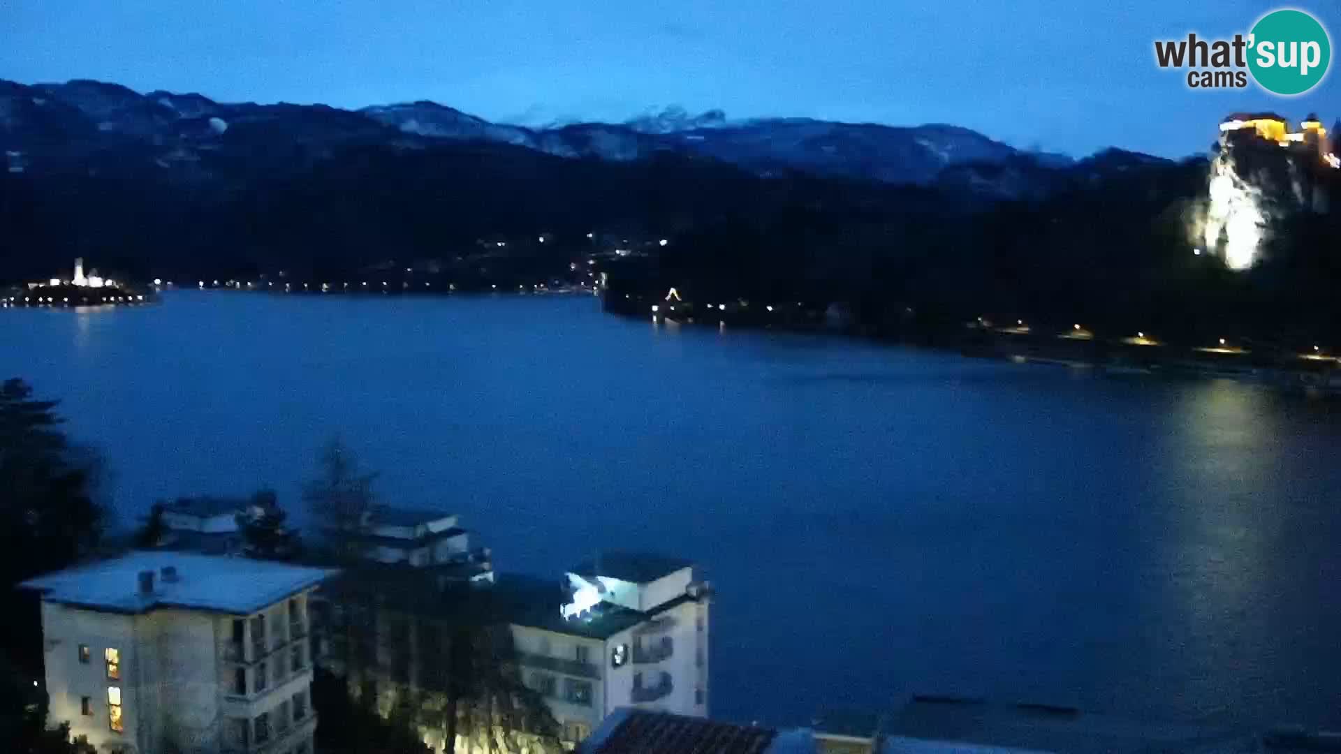 Panorama du lac de Bled