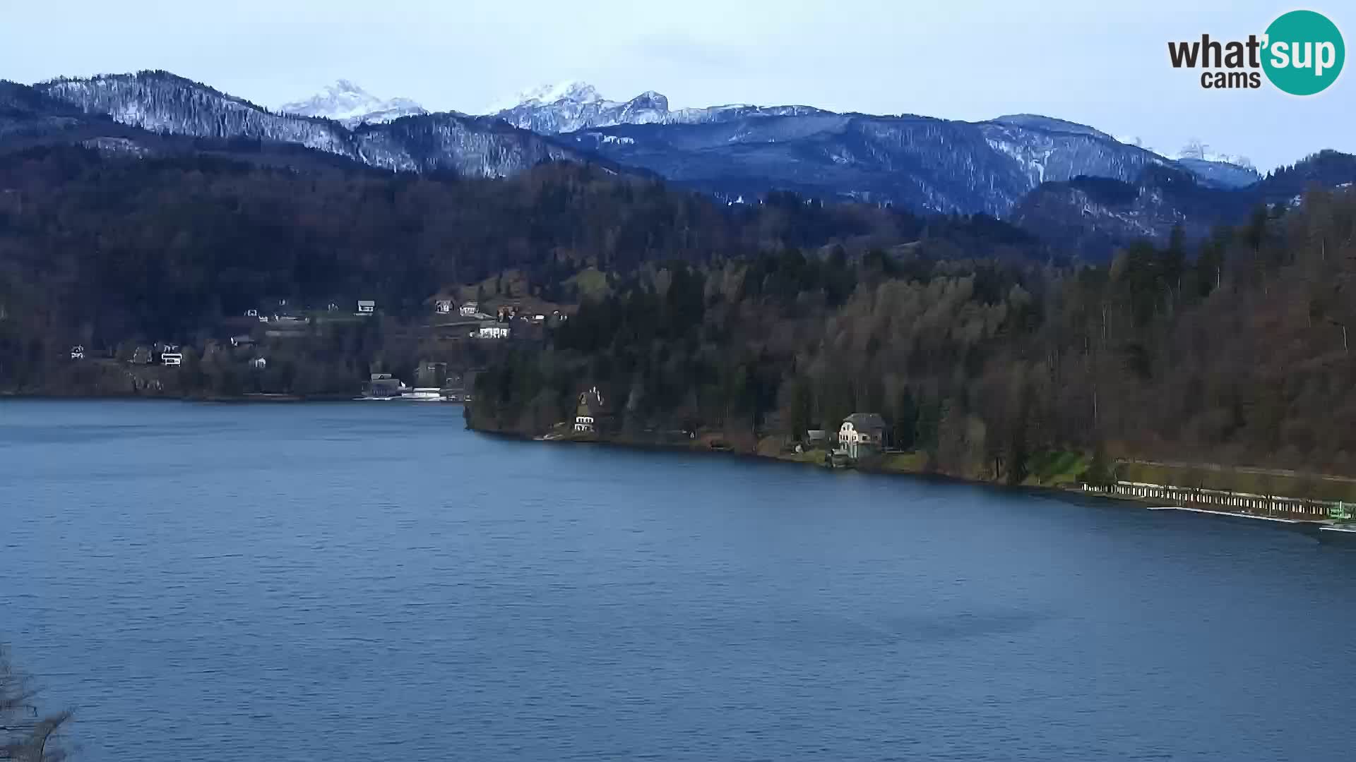 Panorama del lago Bled