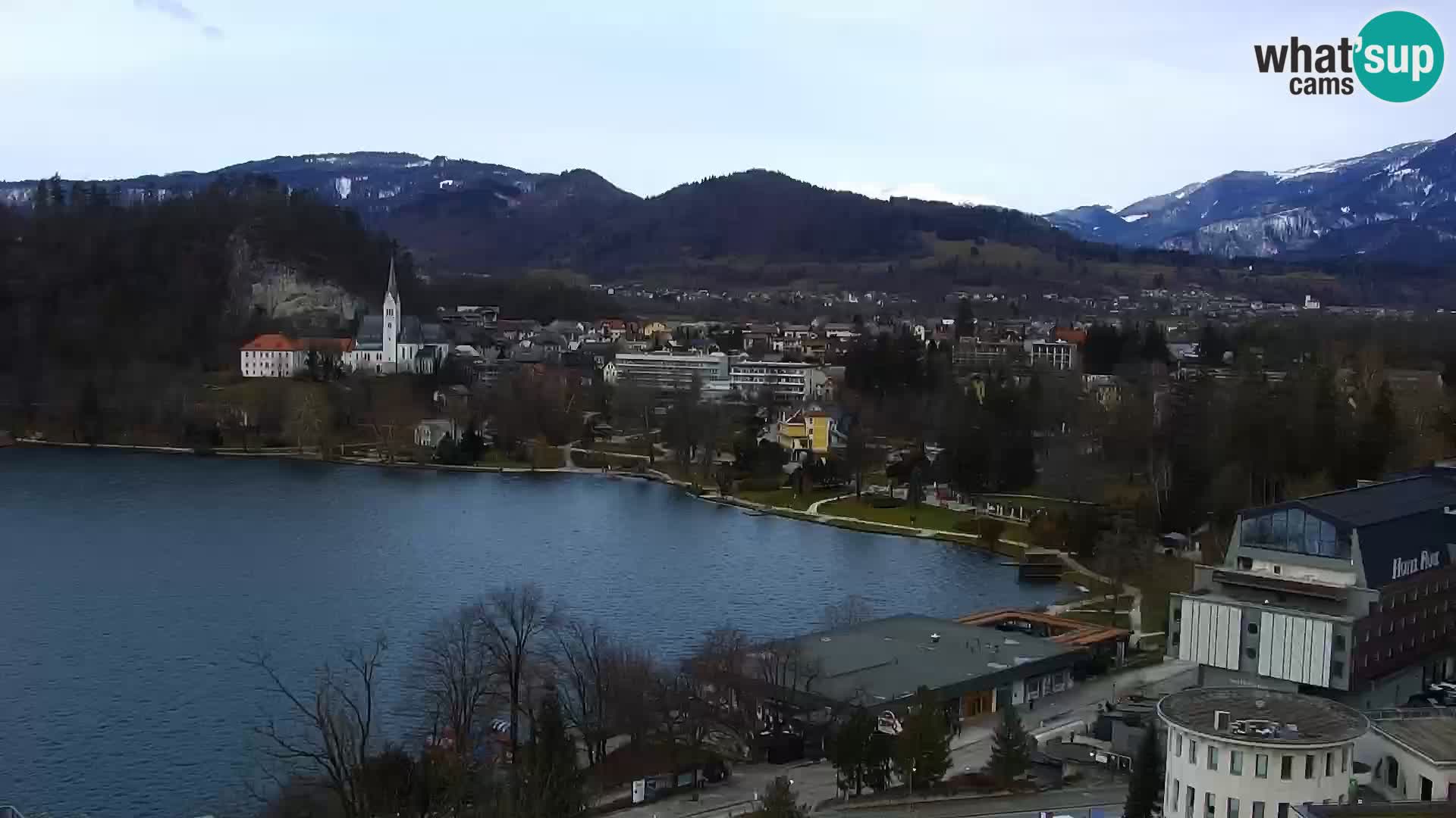 Panorama du lac de Bled