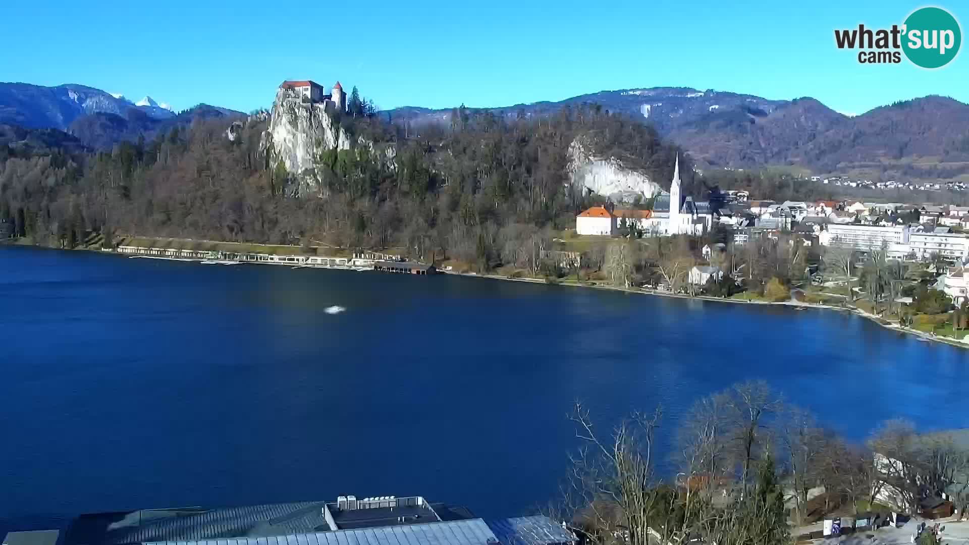 Panorama del lago Bled