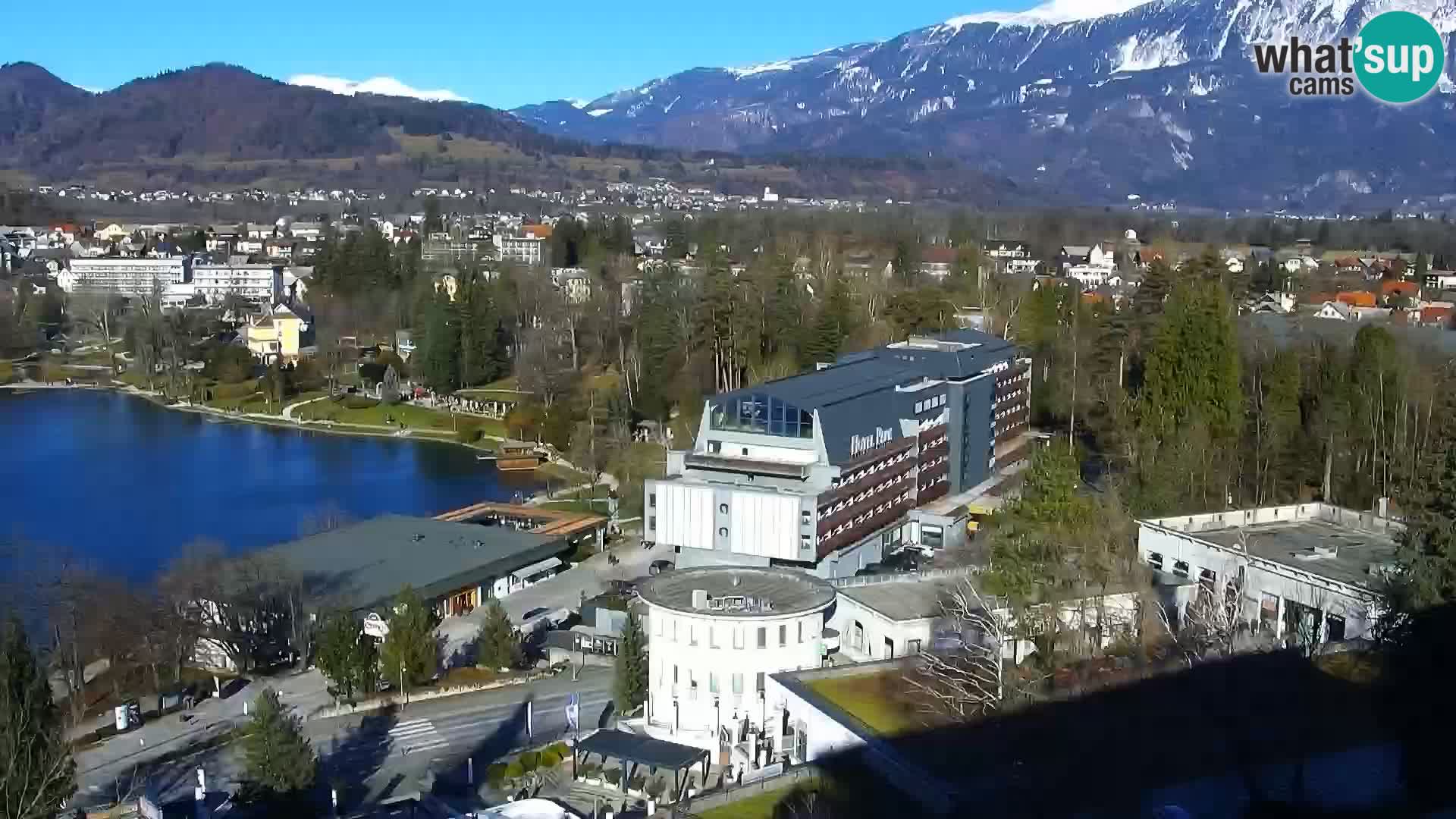 Panorama del lago Bled