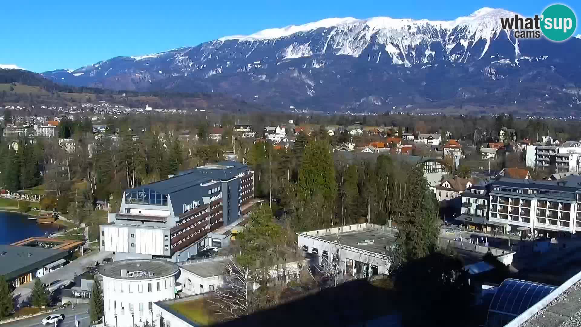 Panorama del lago Bled