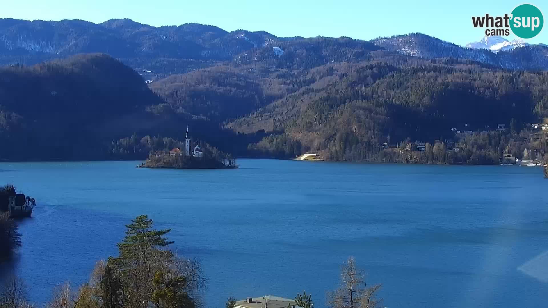 Panorama del lago Bled