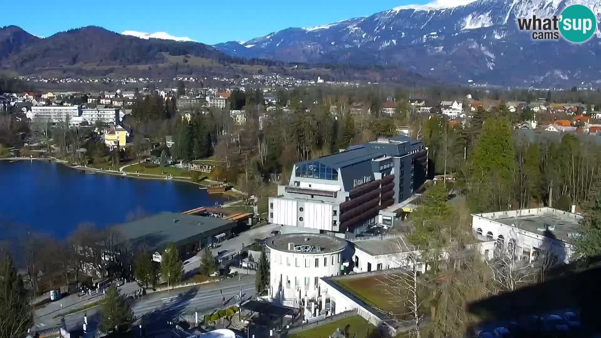 Panorama del lago Bled