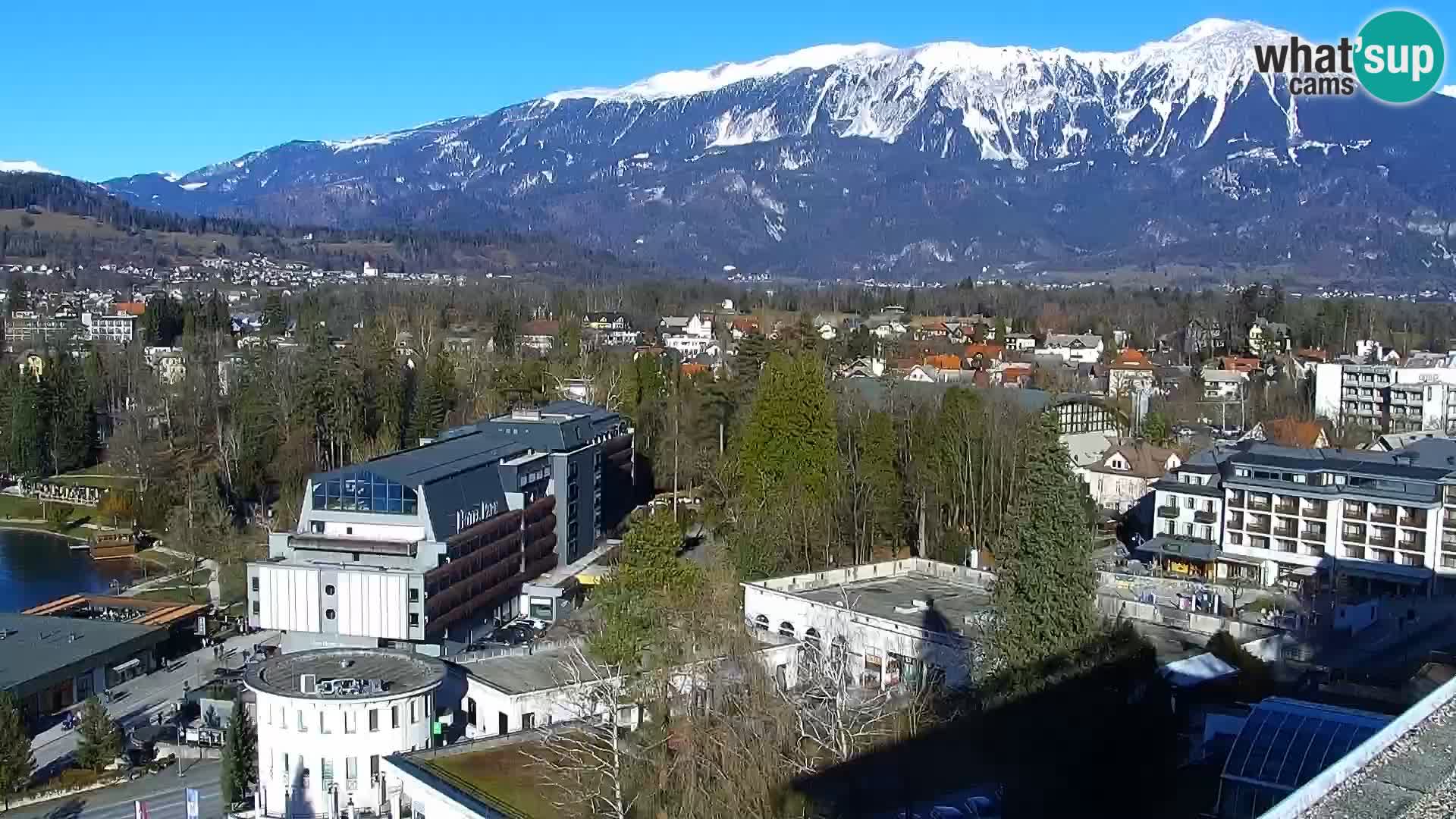 Panorama du lac de Bled