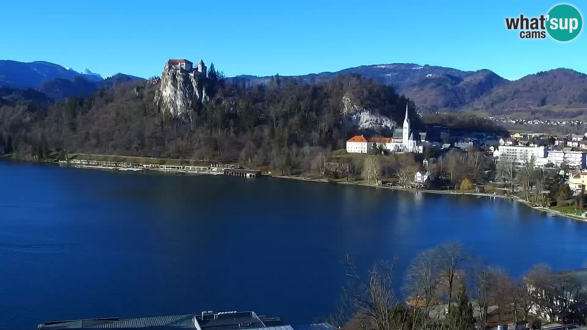 Panorama des Sees Bled