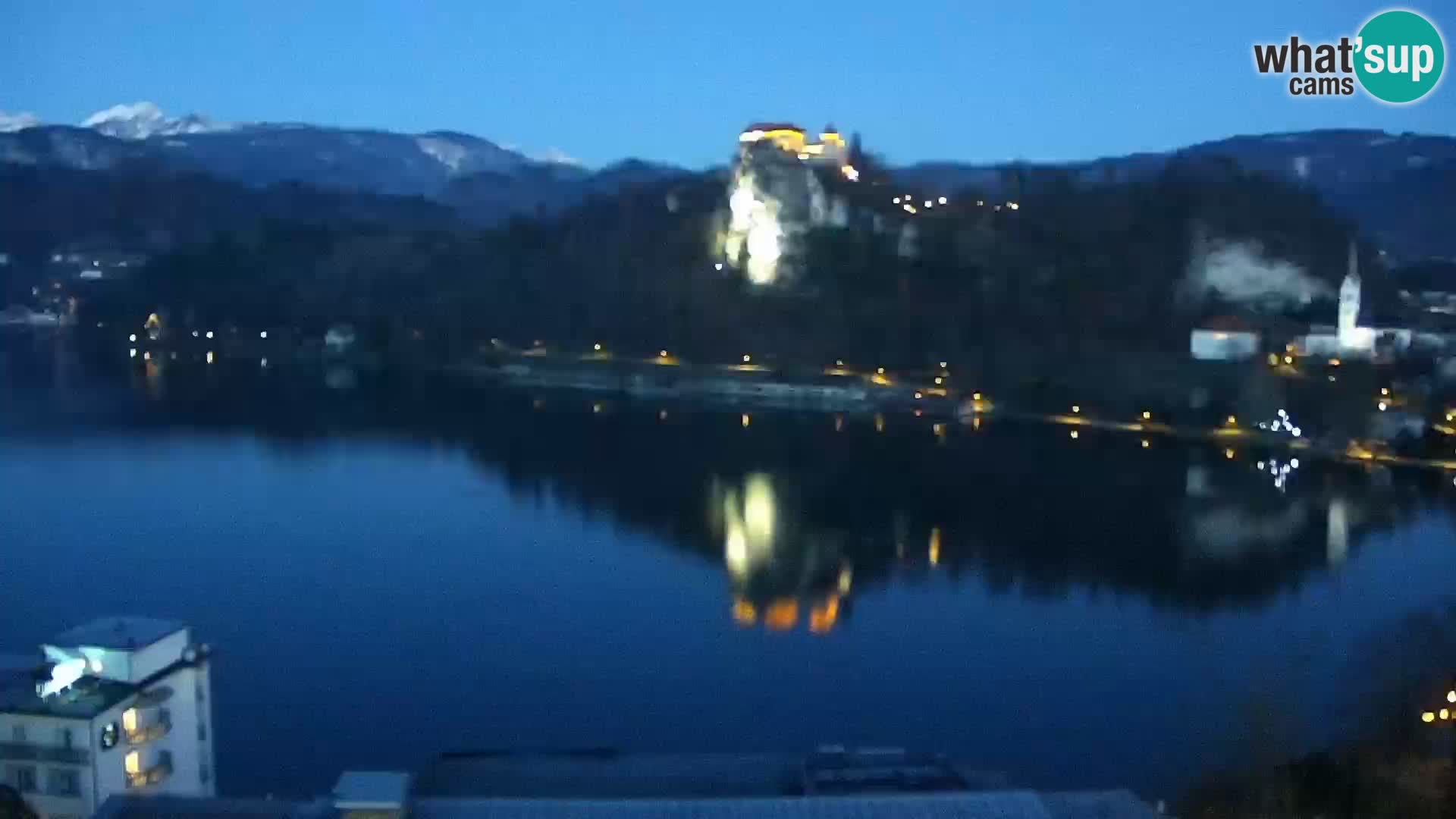 Panorama du lac de Bled