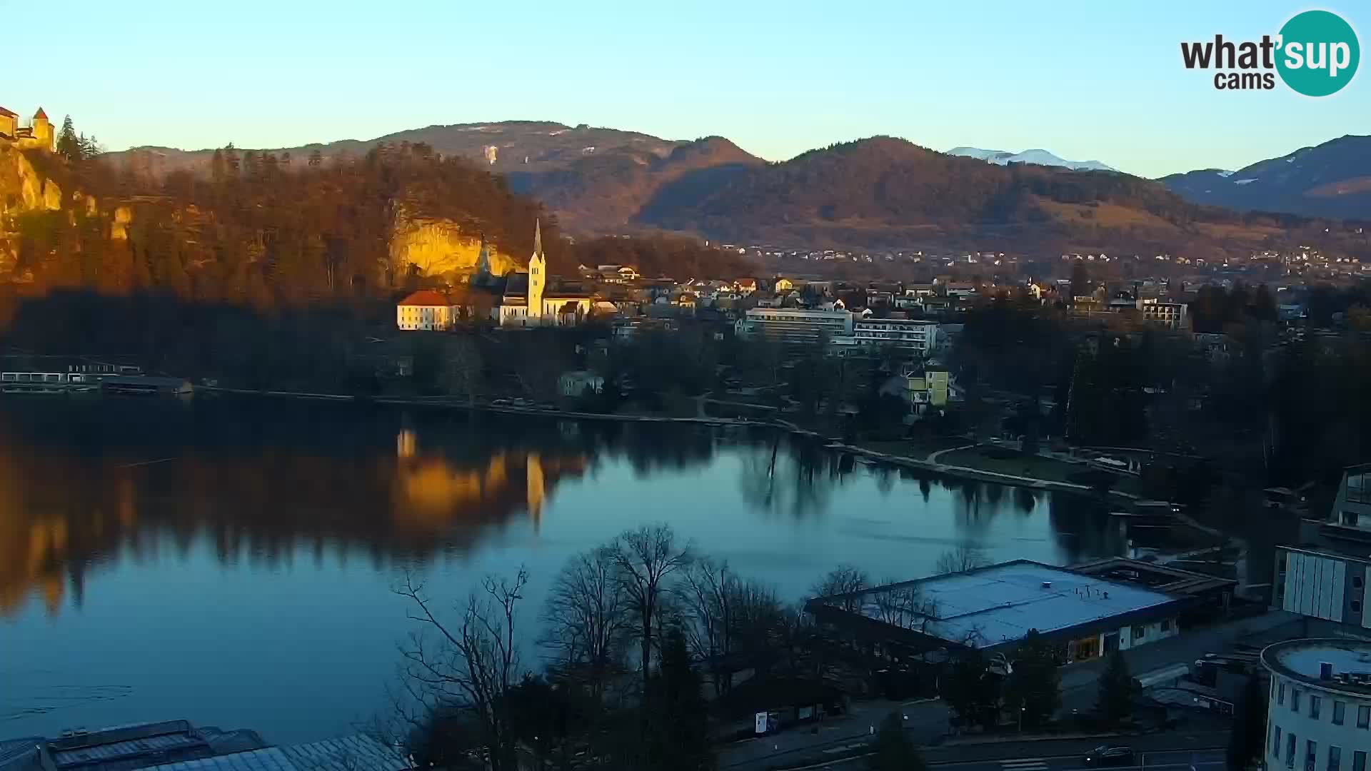 Panorama du lac de Bled