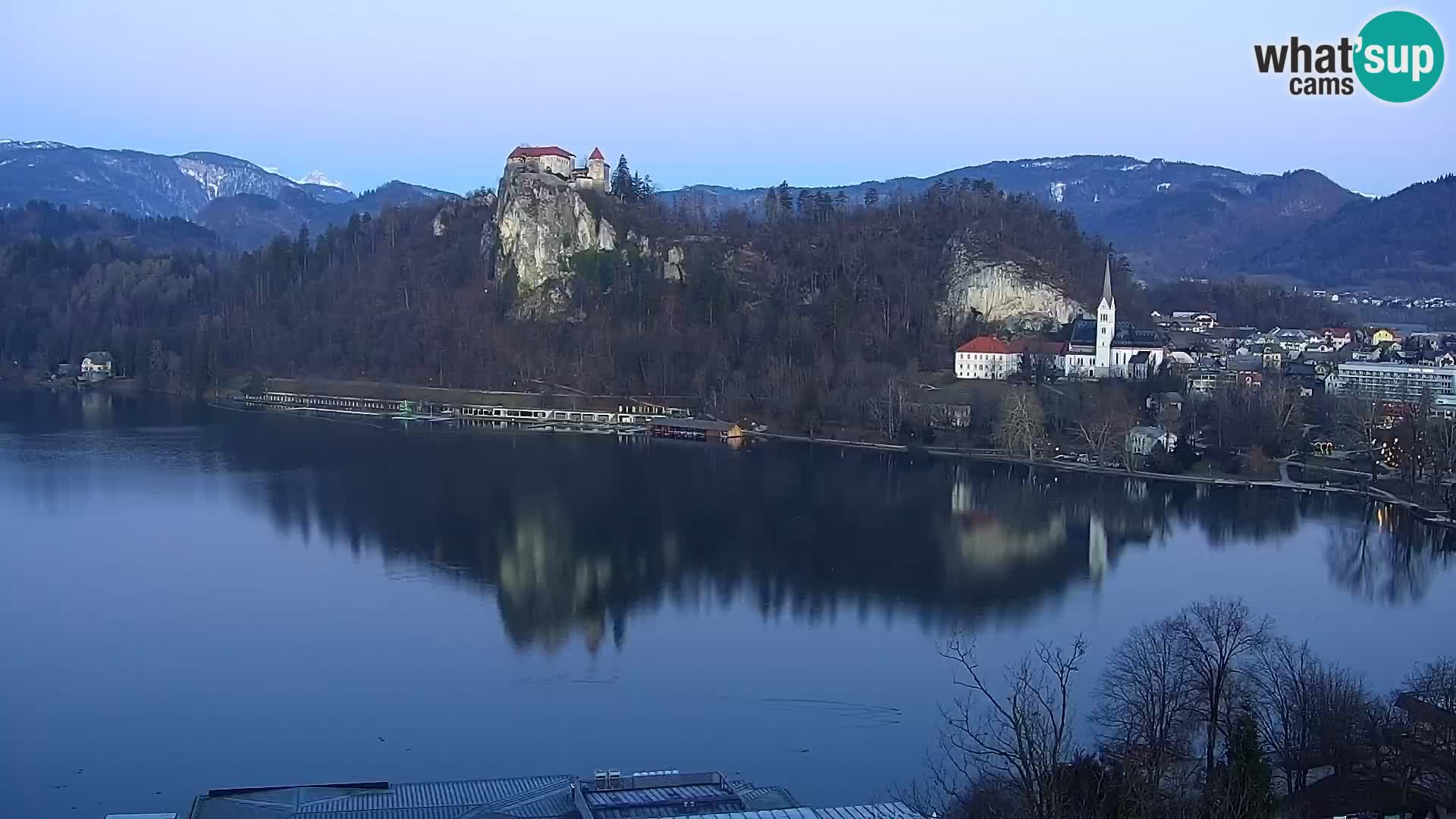 Panorama du lac de Bled