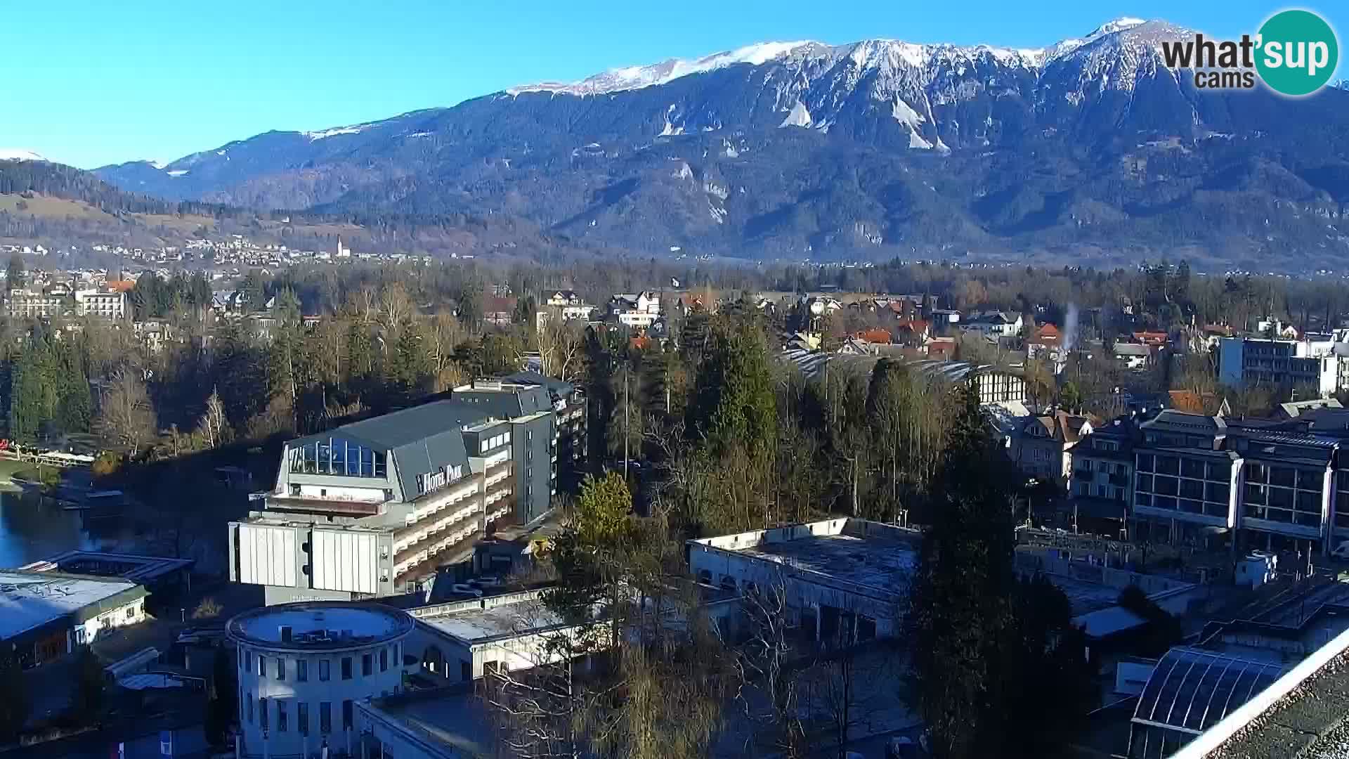 Panorama del lago Bled