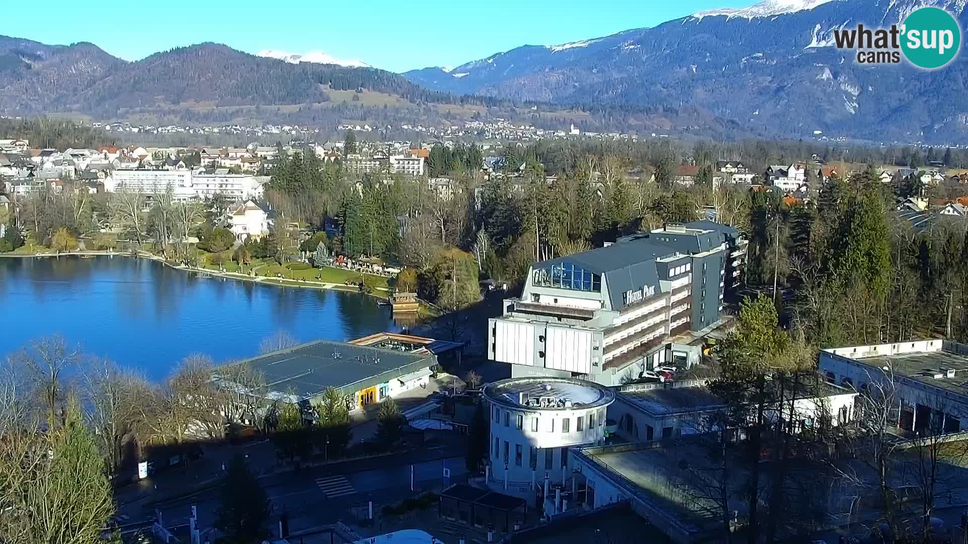 Panorama del lago Bled