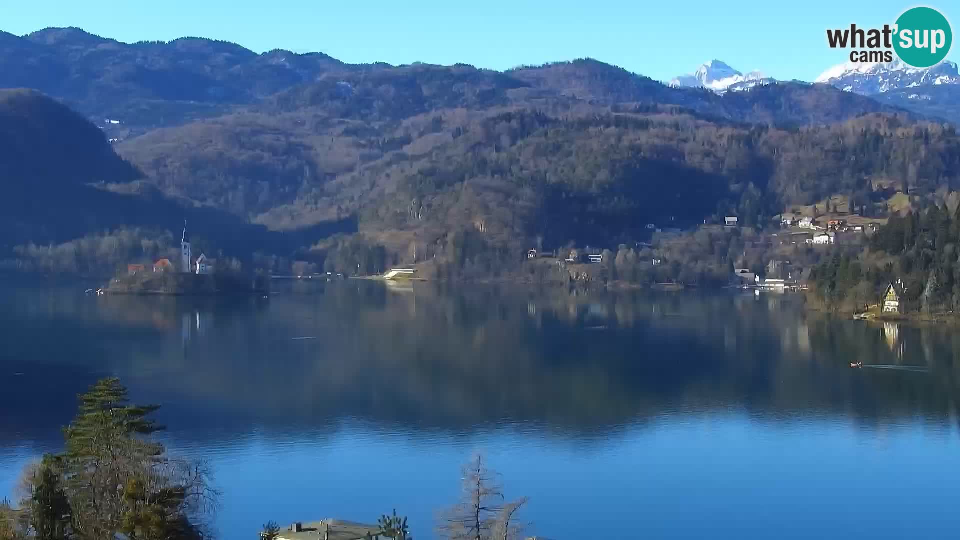 Panorama du lac de Bled