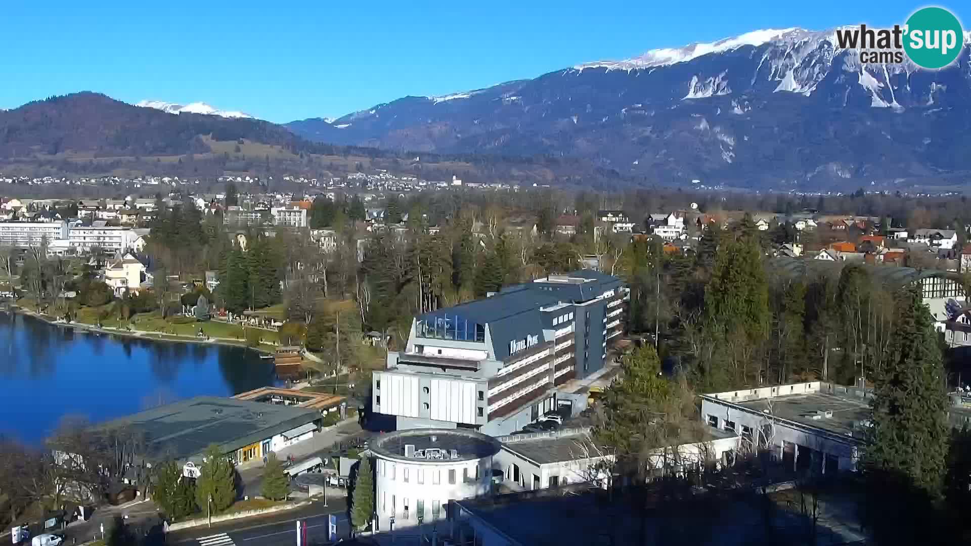 Panorama del lago Bled