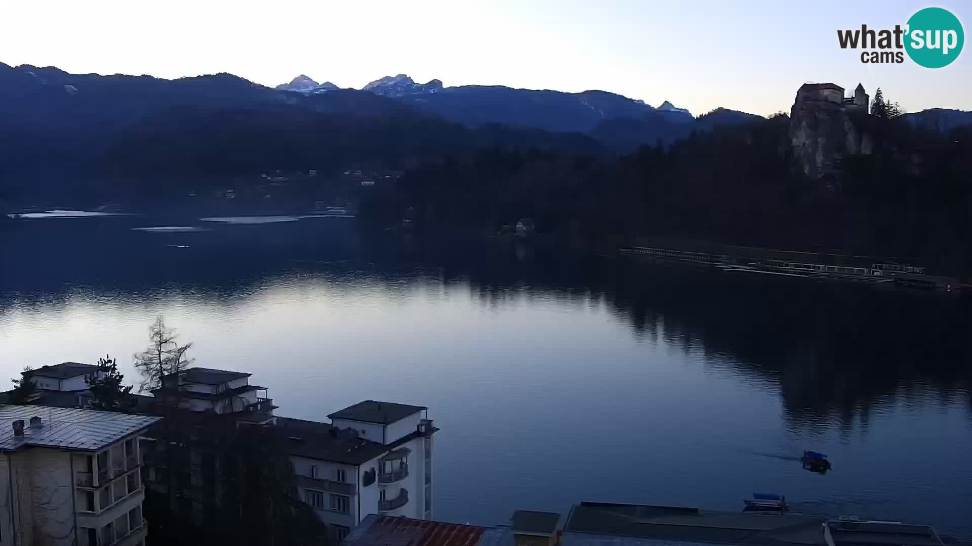 Panorama des Sees Bled