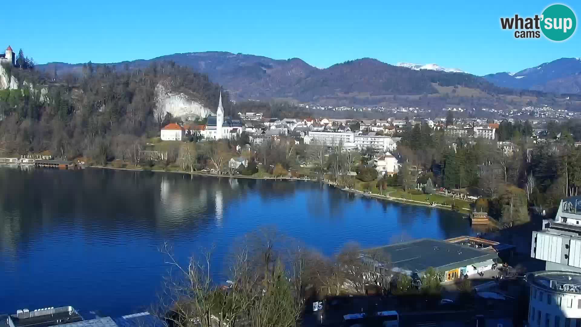 Panorama Blejskega jezera