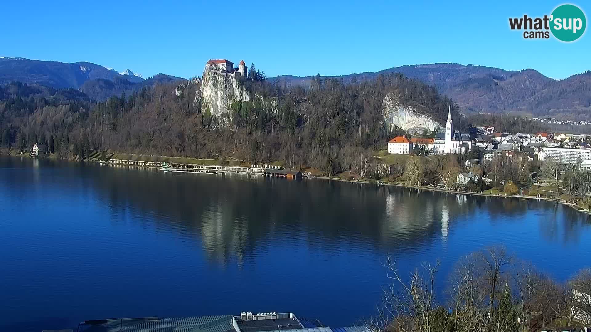 Panorama du lac de Bled