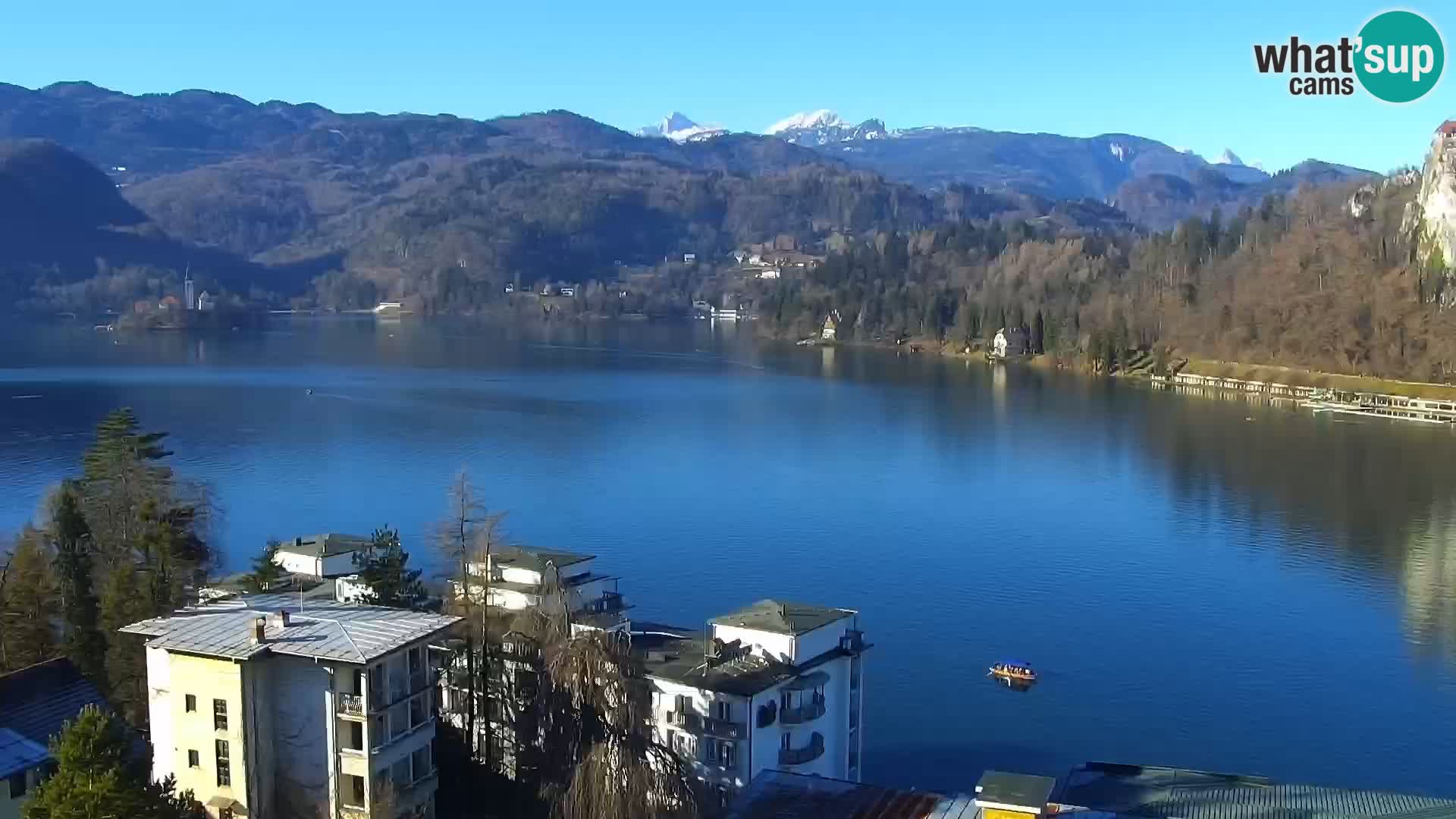 Panorama del lago Bled