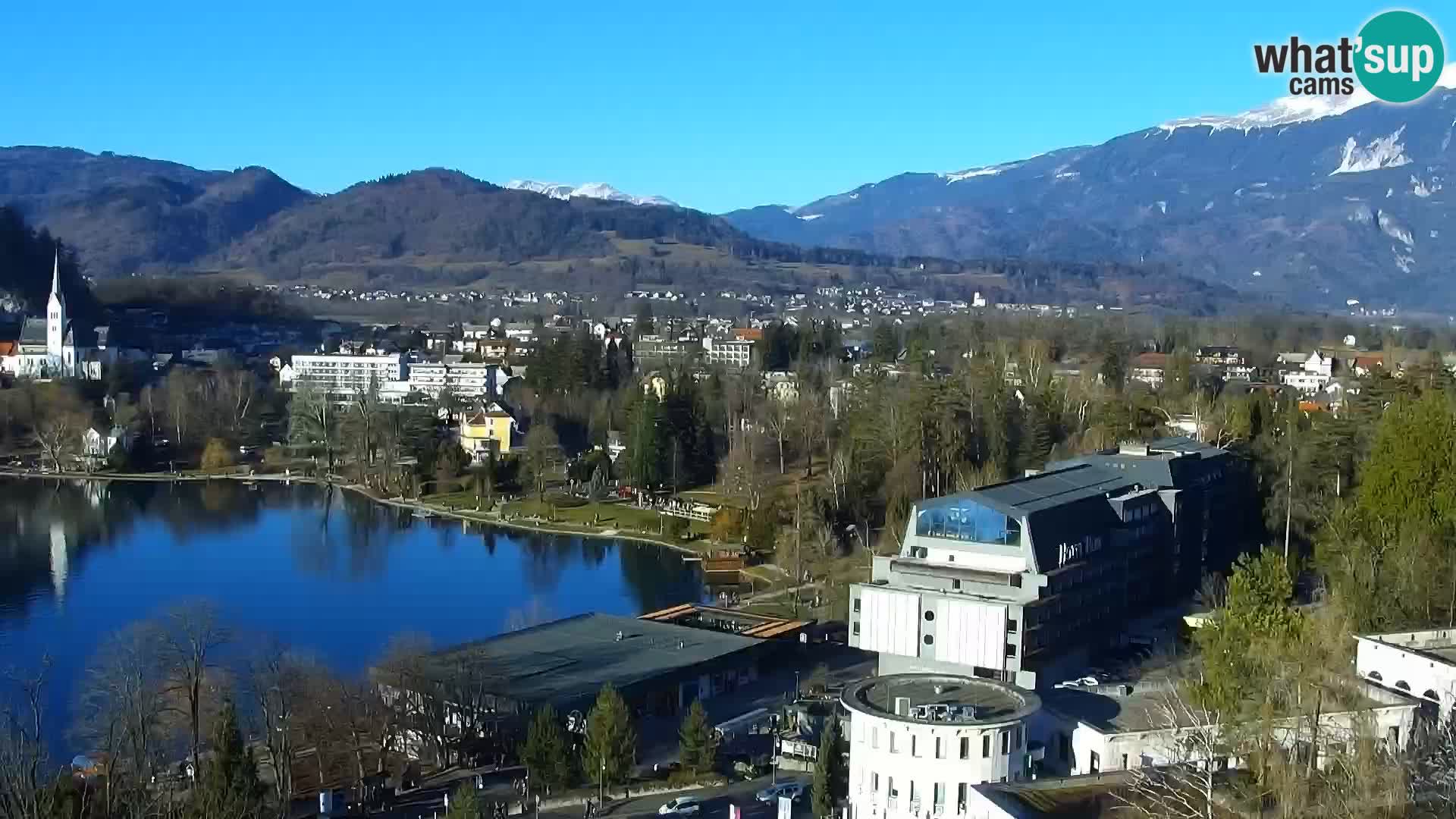 Panorama Blejskega jezera