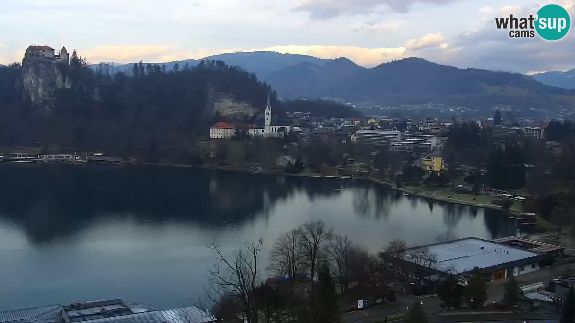 Panorama du lac de Bled