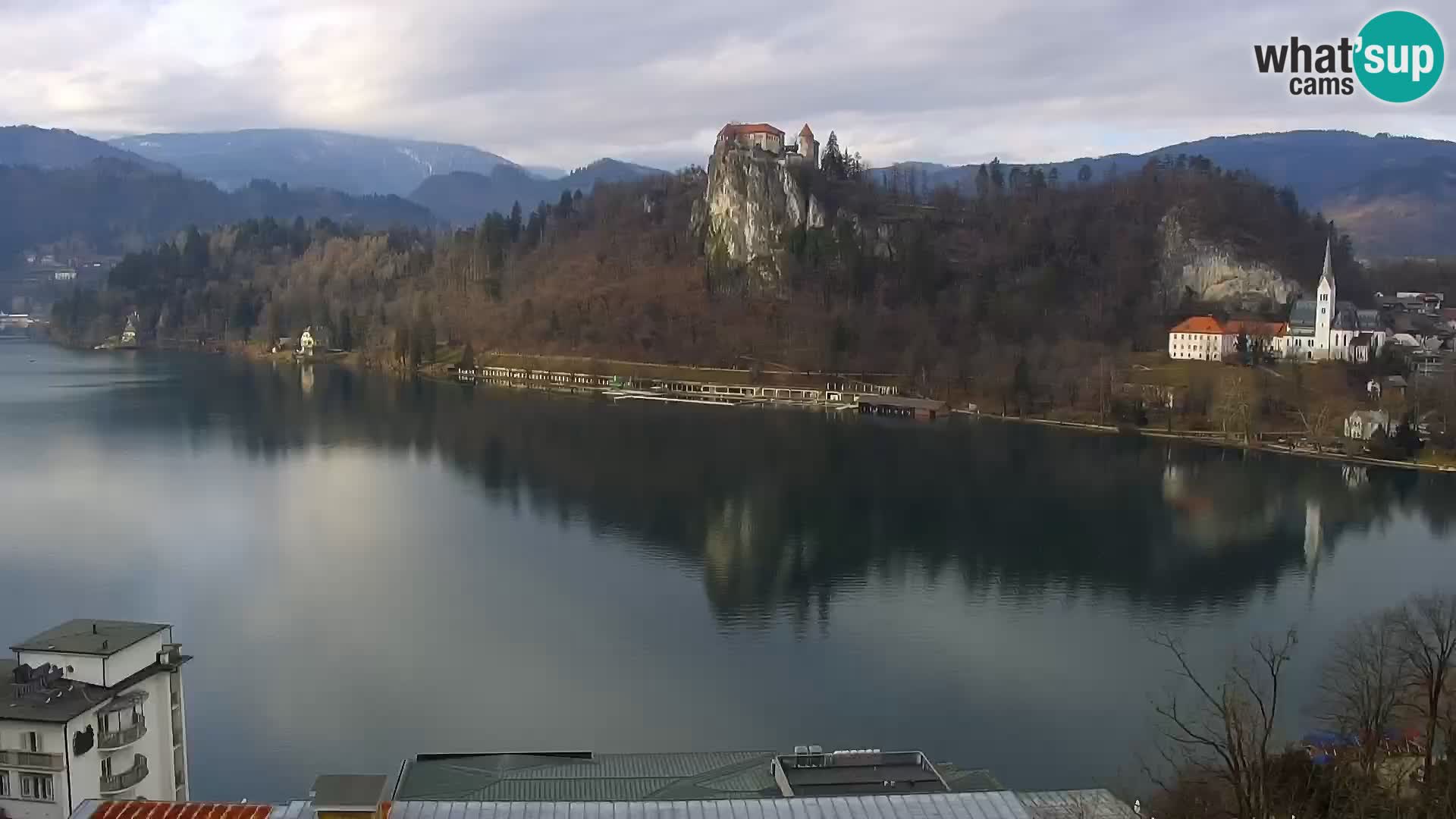 Panorama du lac de Bled