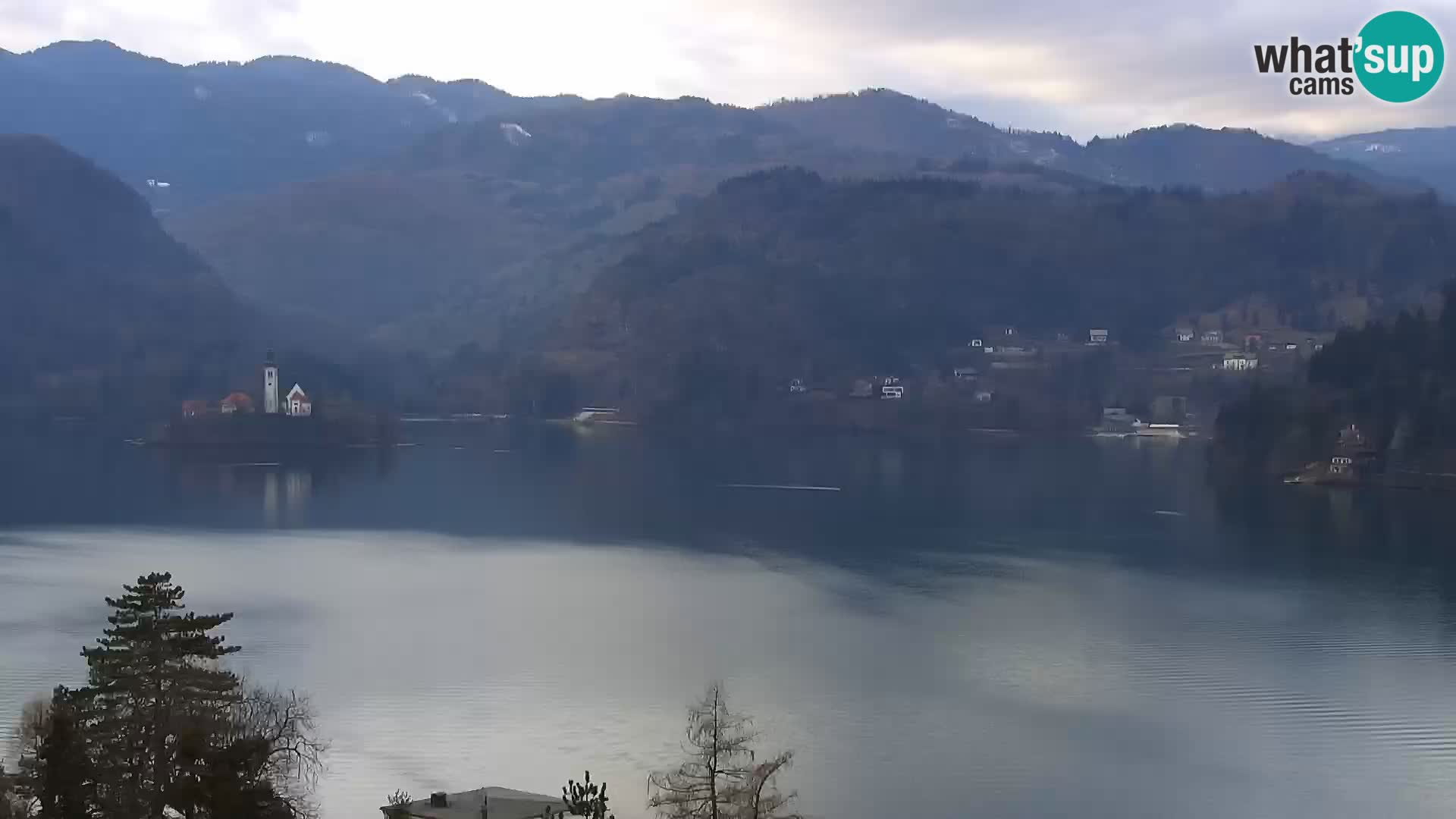 Panorama des Sees Bled