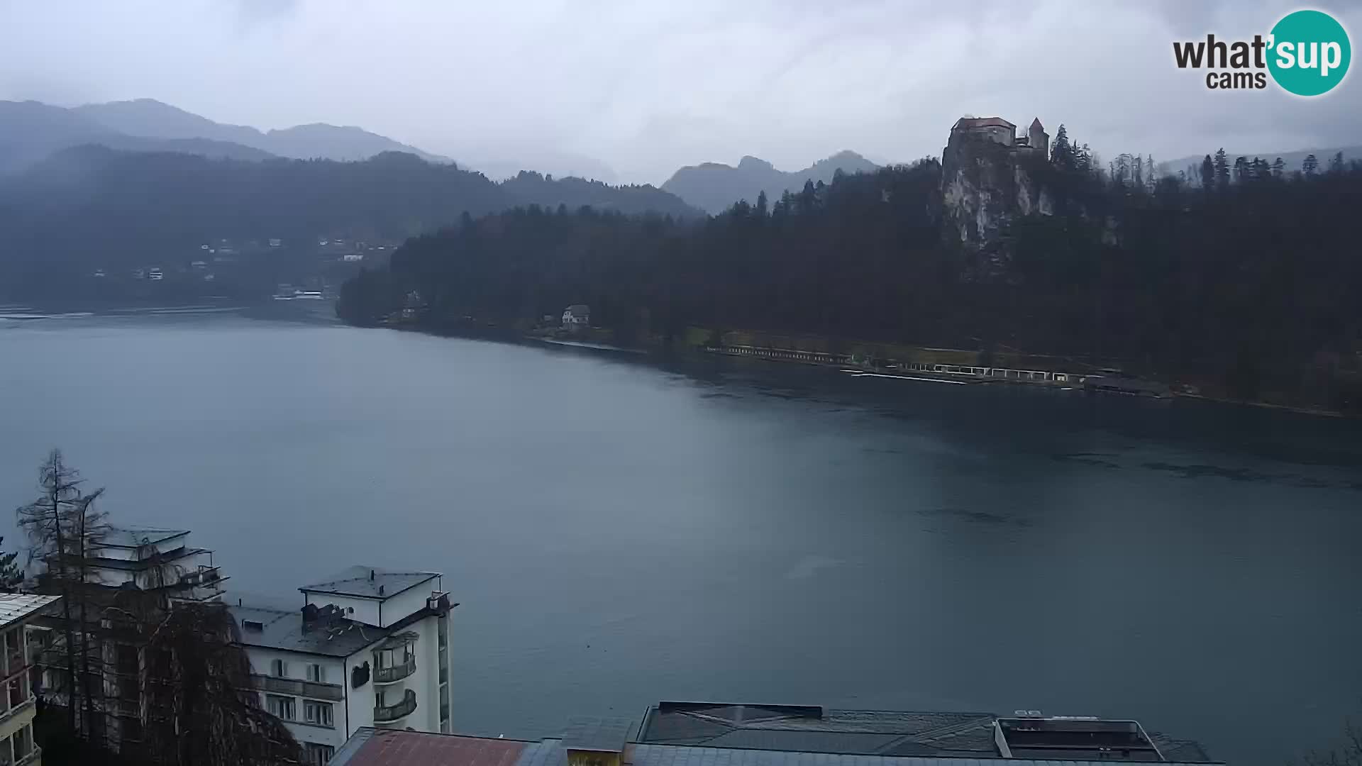 Panorama del lago Bled