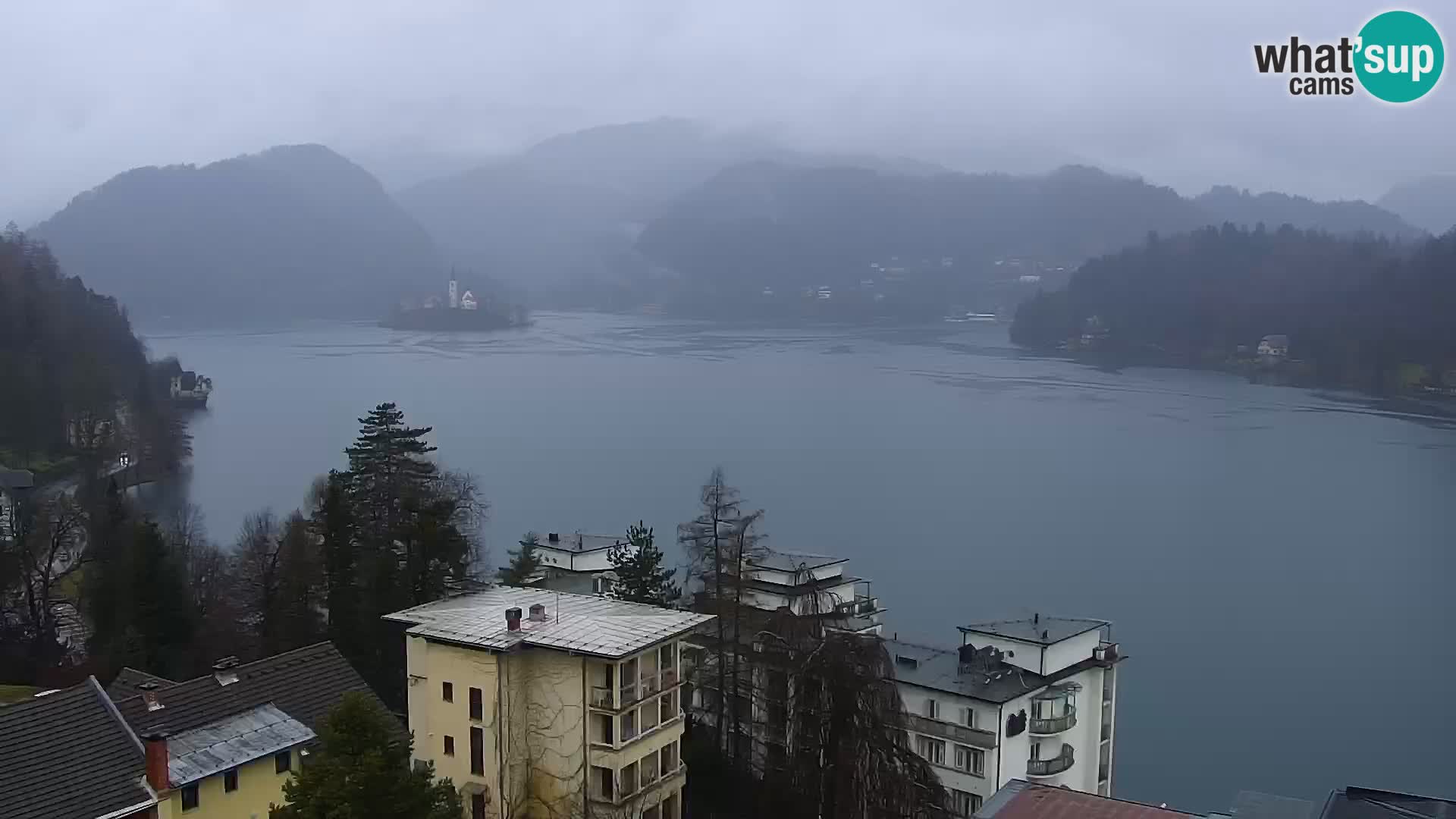 Panorama du lac de Bled