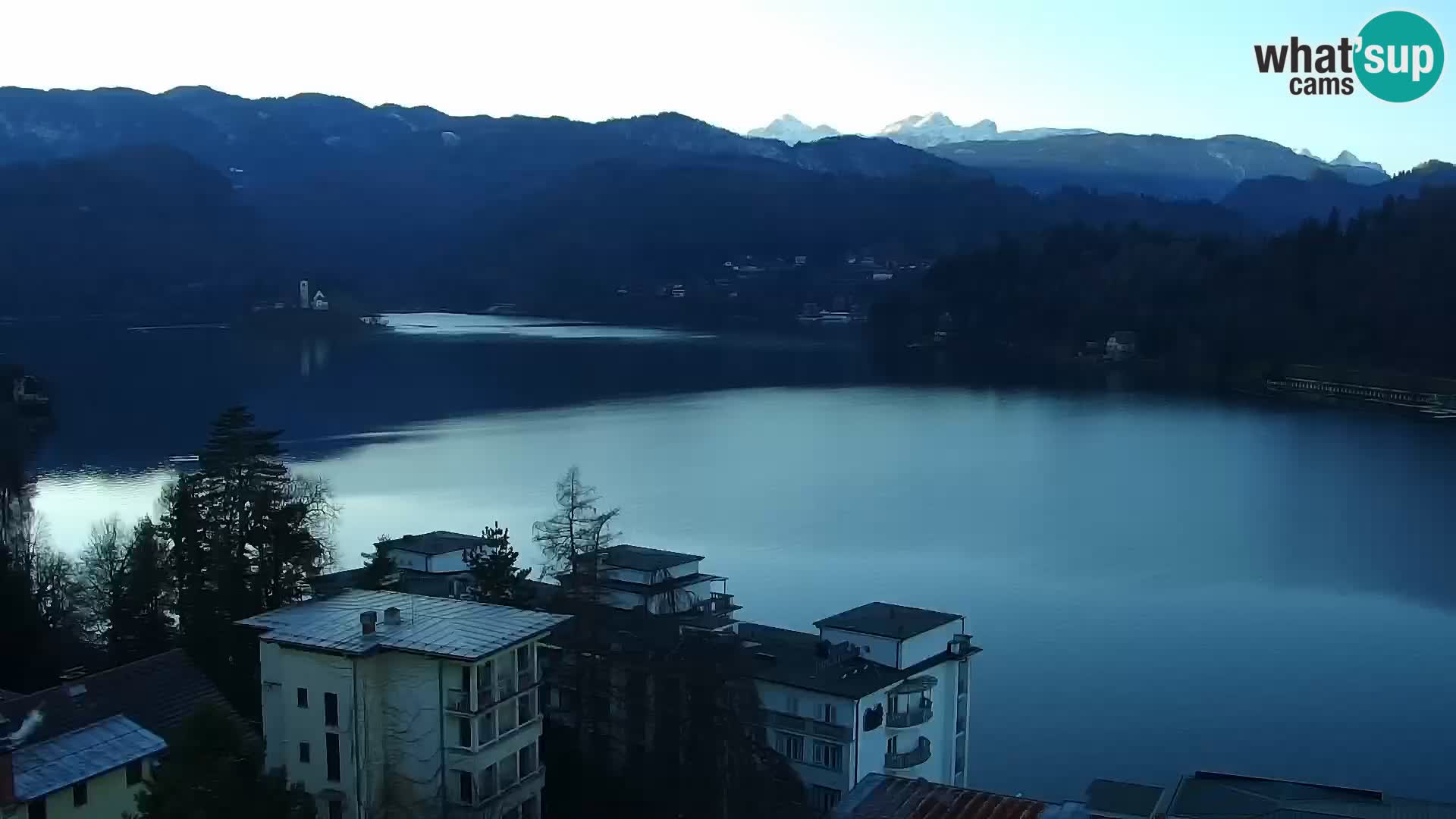 Panorama du lac de Bled