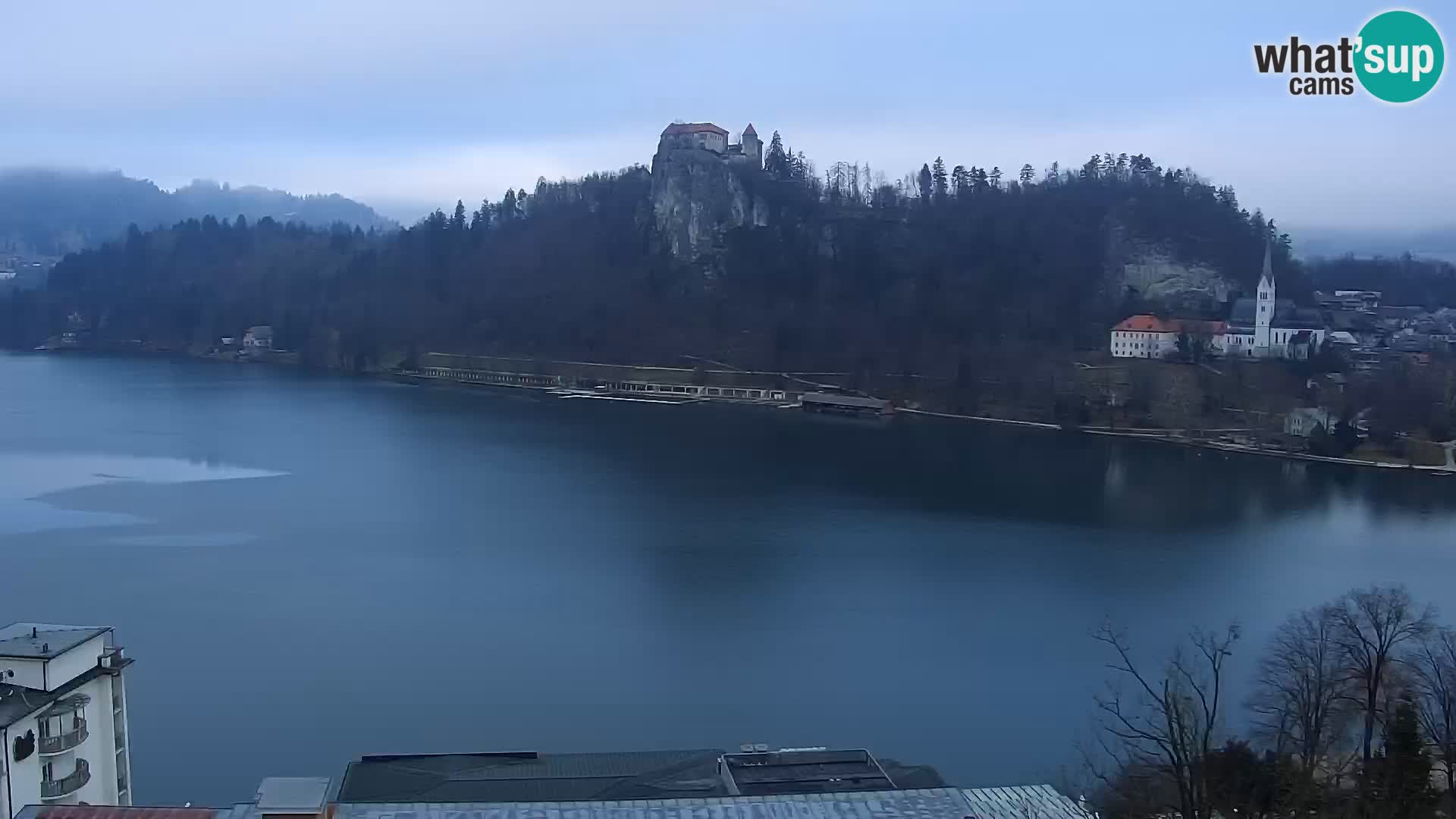 Panorama du lac de Bled