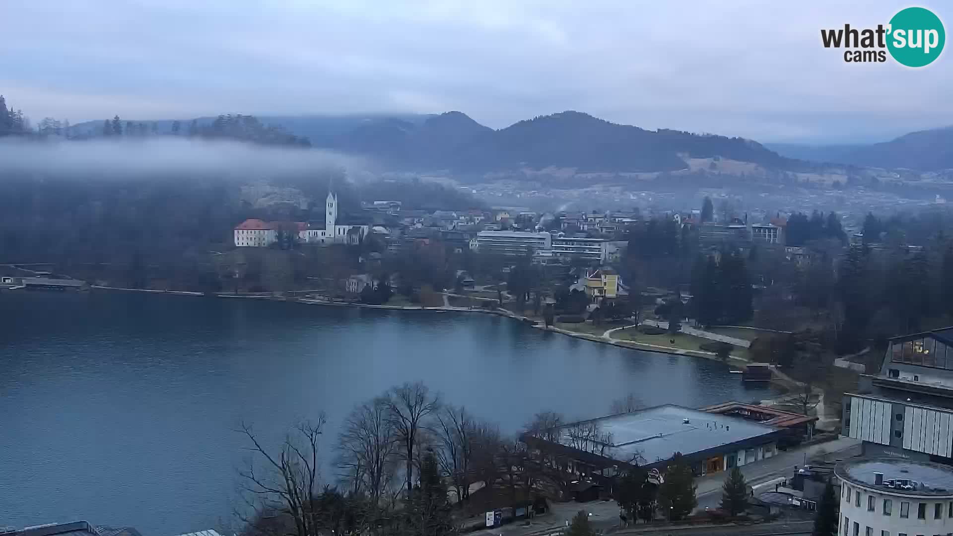 Panorama du lac de Bled