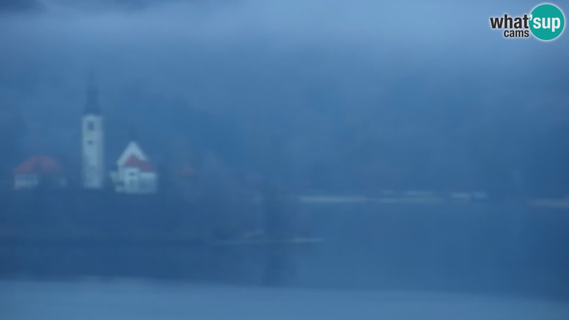 Panorama del lago Bled